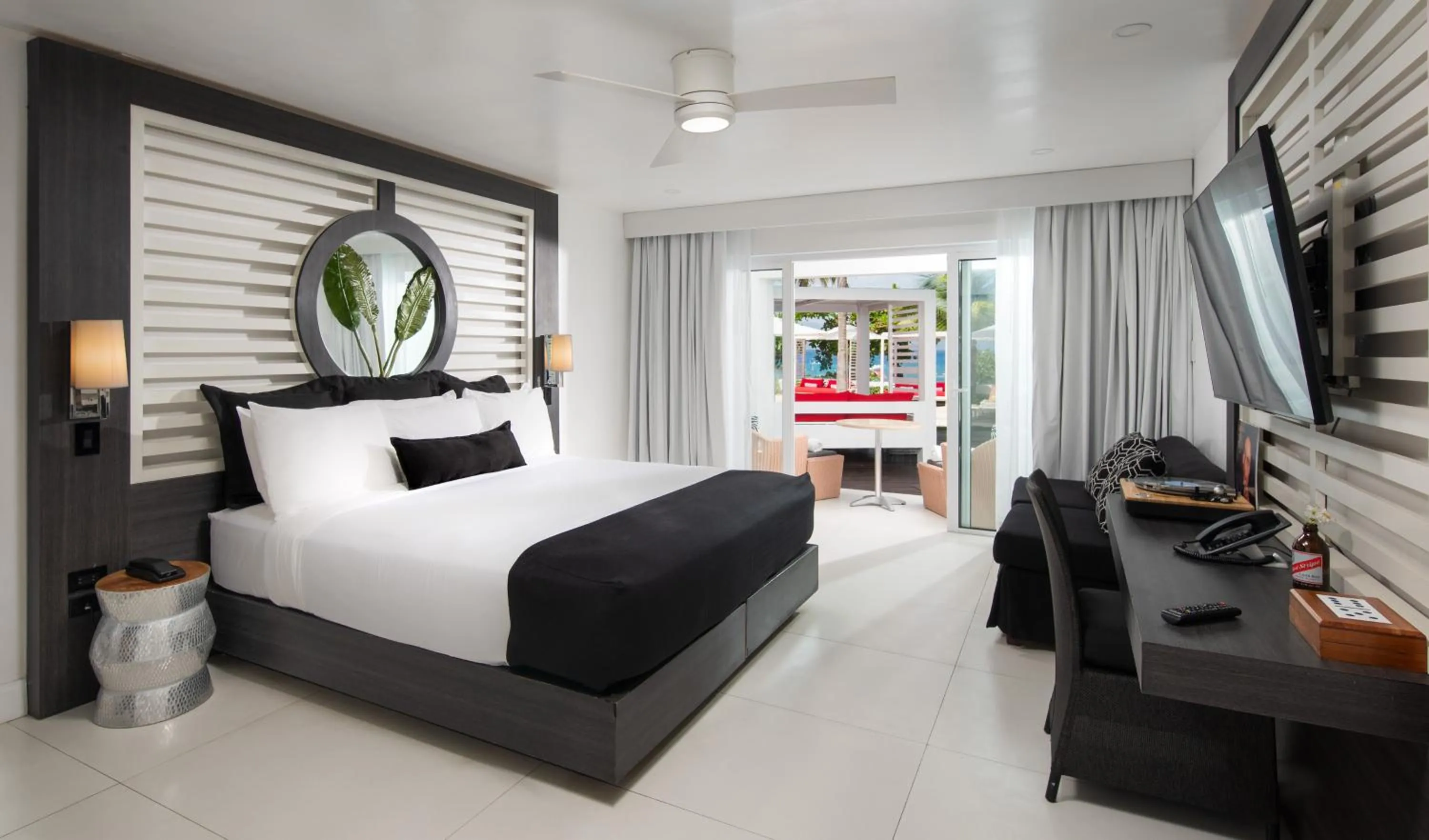 Bed in S Hotel Montego Bay - Luxury Boutique All-Inclusive Hotel