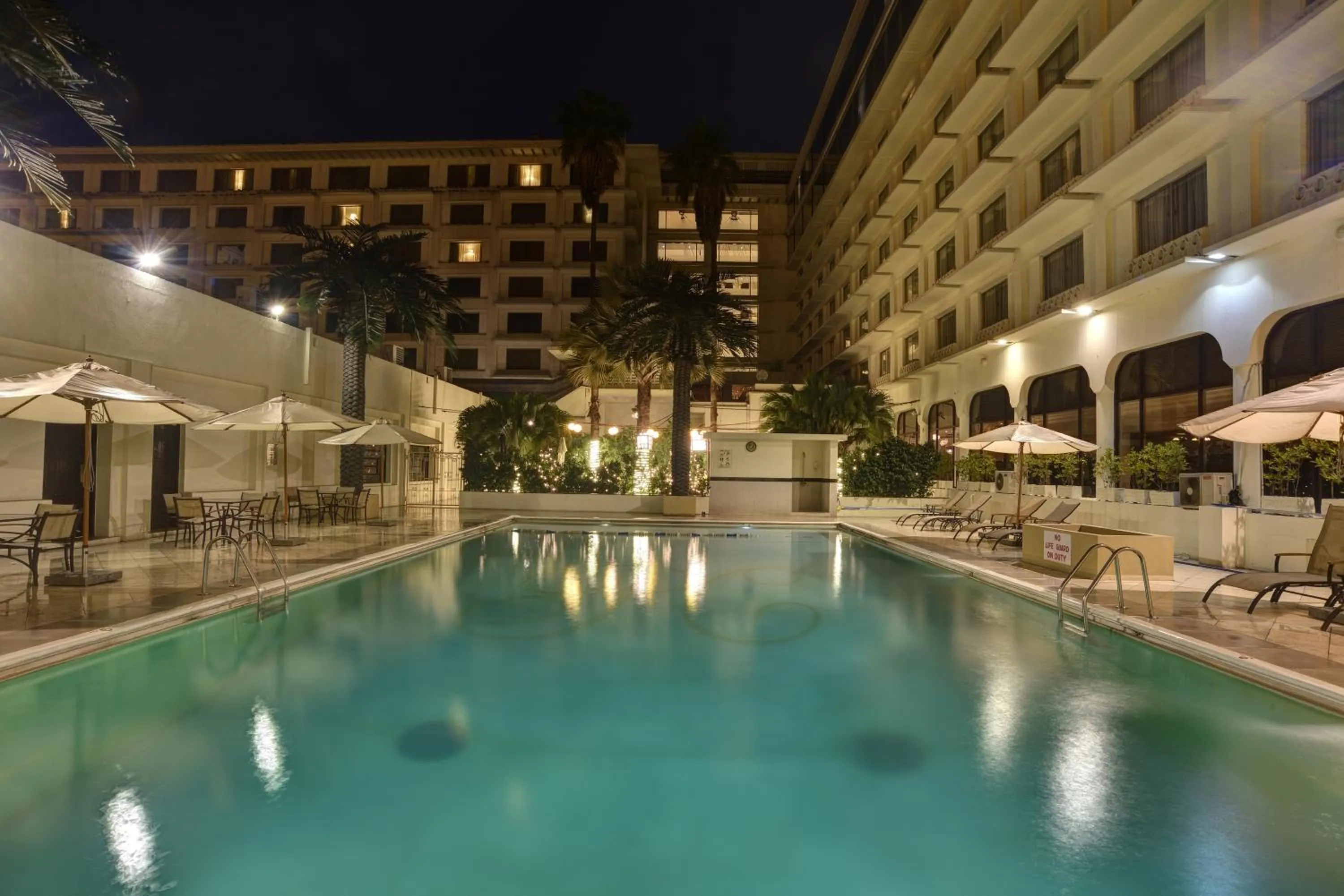 Swimming pool in Pearl Continental Hotel, Lahore