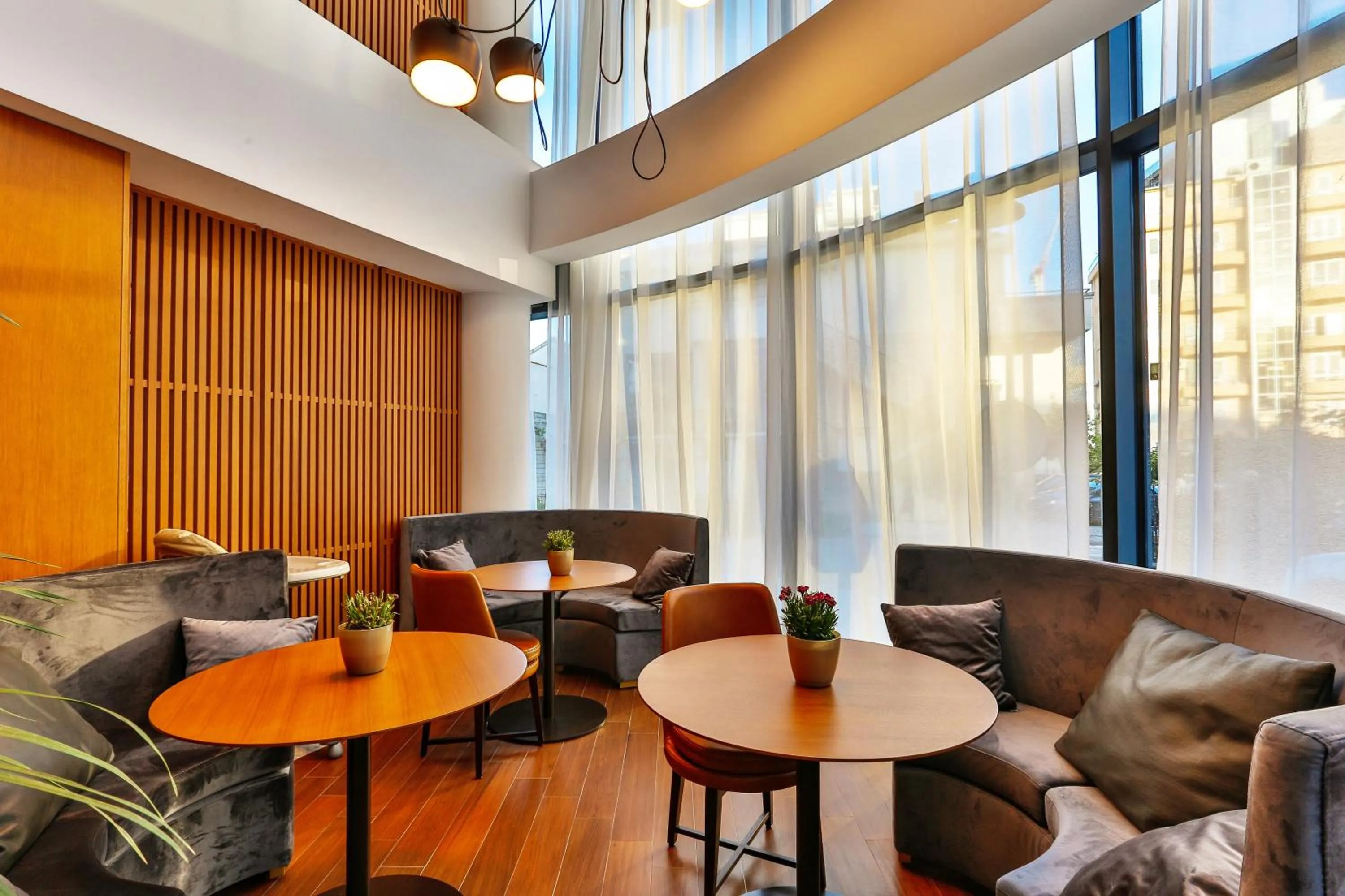 Seating area in Hotel Fagus by Aycon