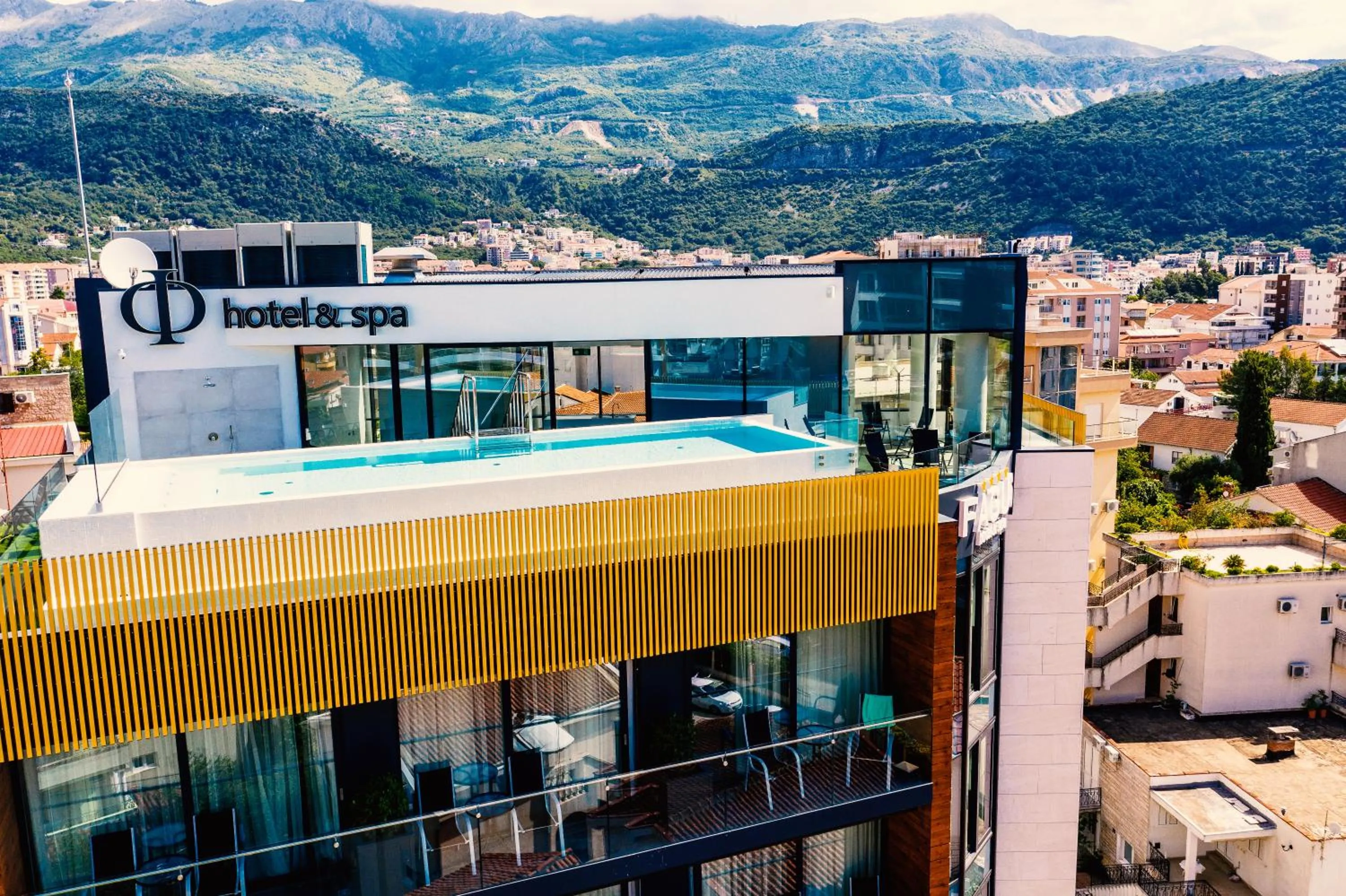 Bird's eye view in Hotel Fagus by Aycon