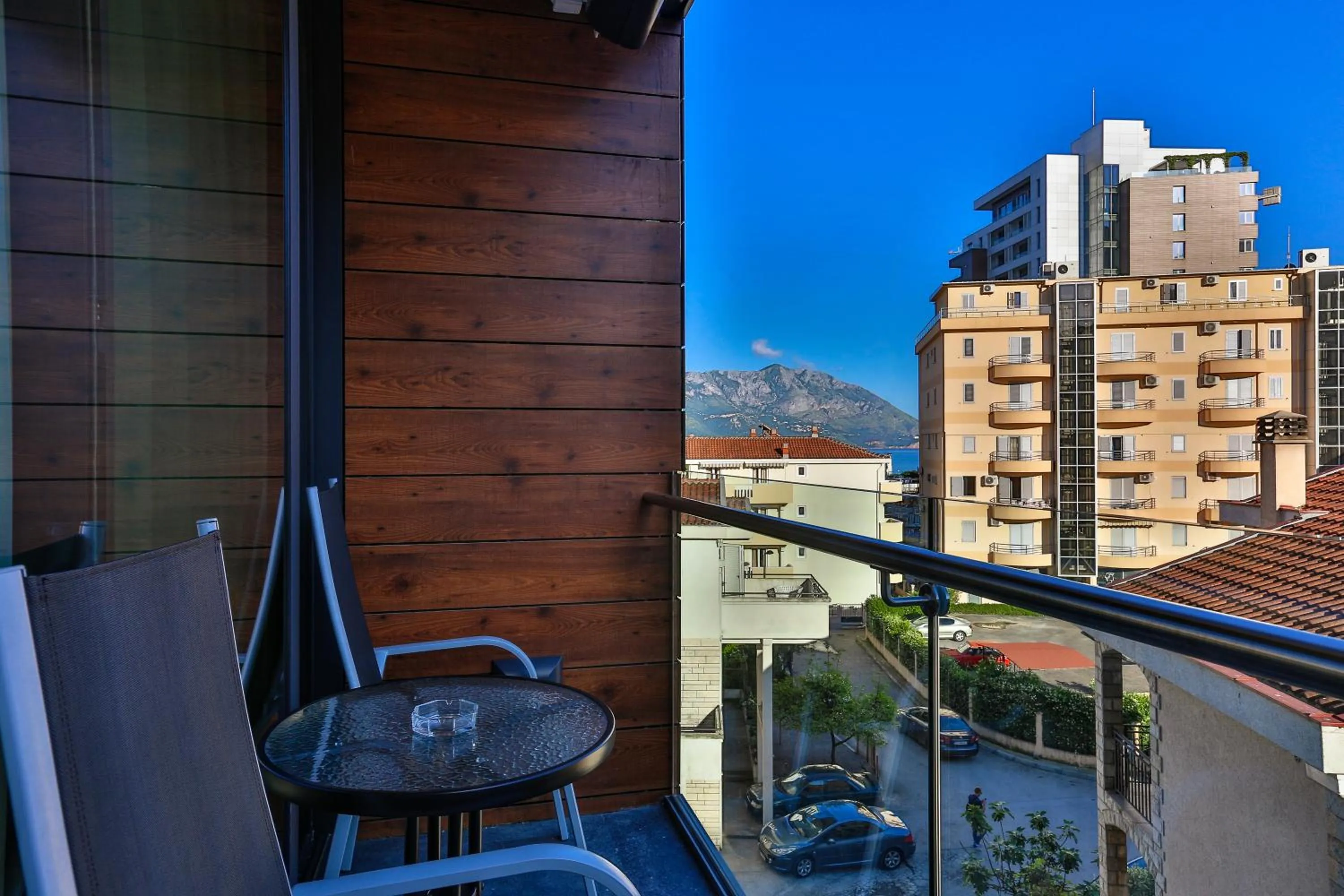 Balcony/Terrace in Hotel Fagus by Aycon