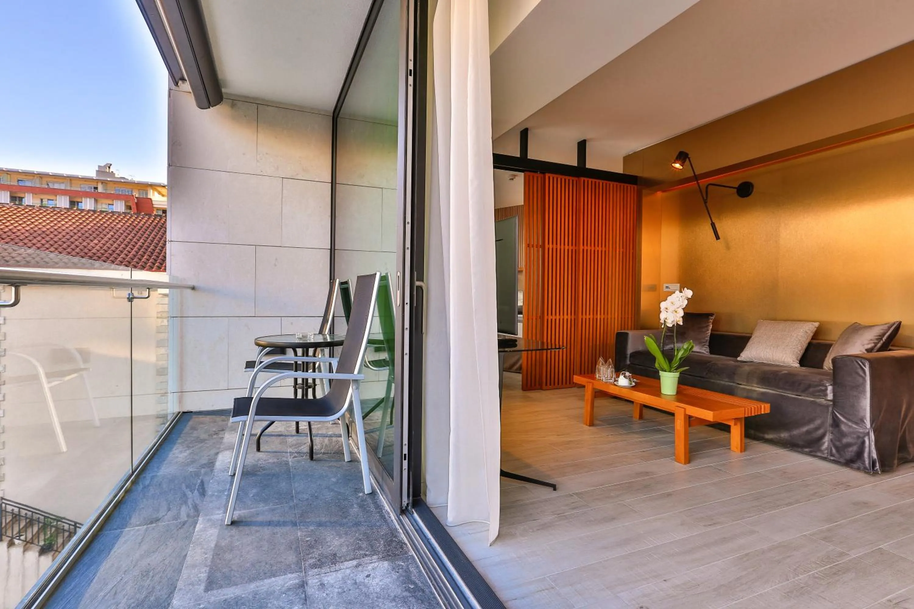 Balcony/Terrace in Hotel Fagus by Aycon