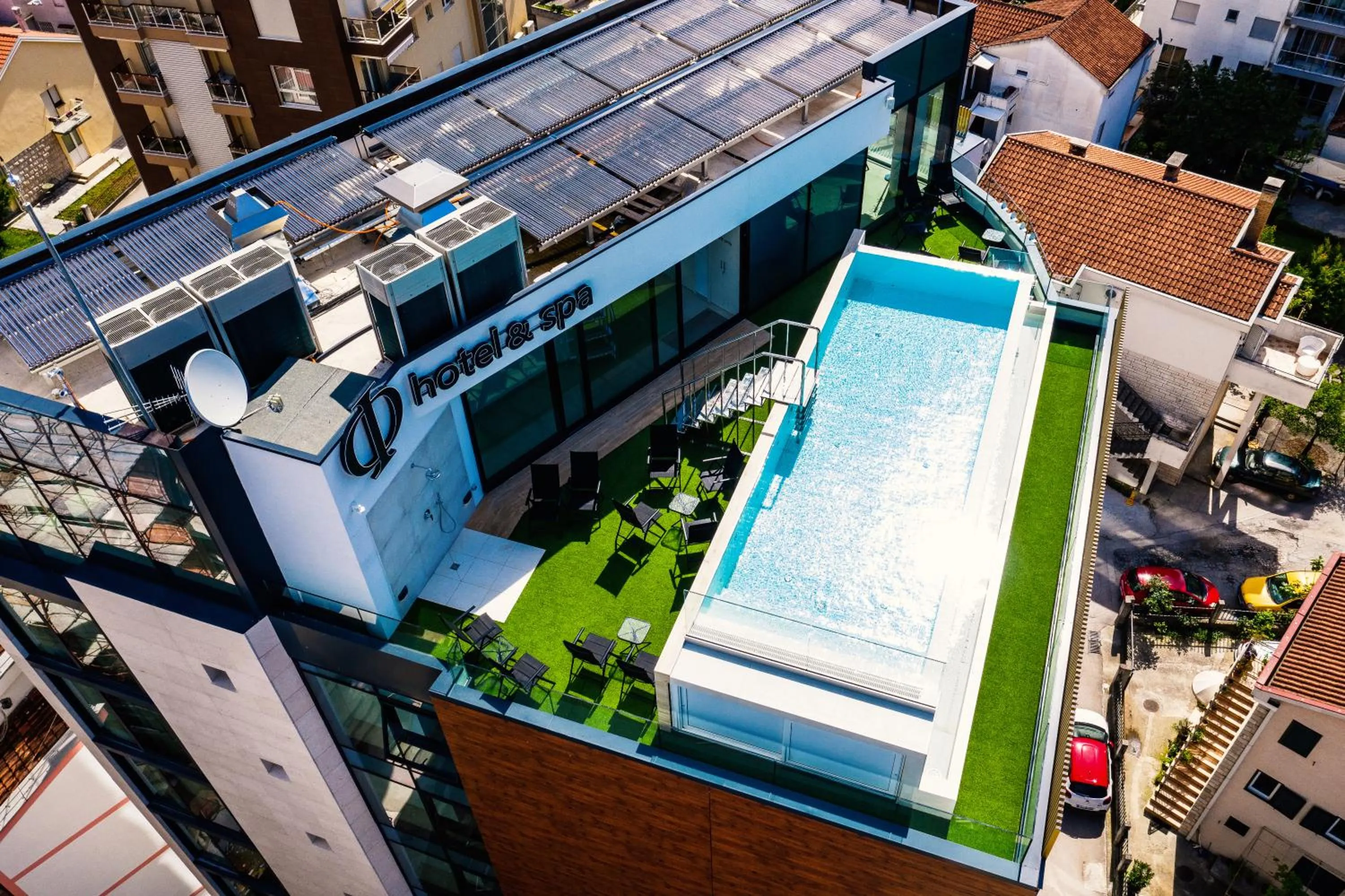 Bird's eye view in Hotel Fagus by Aycon