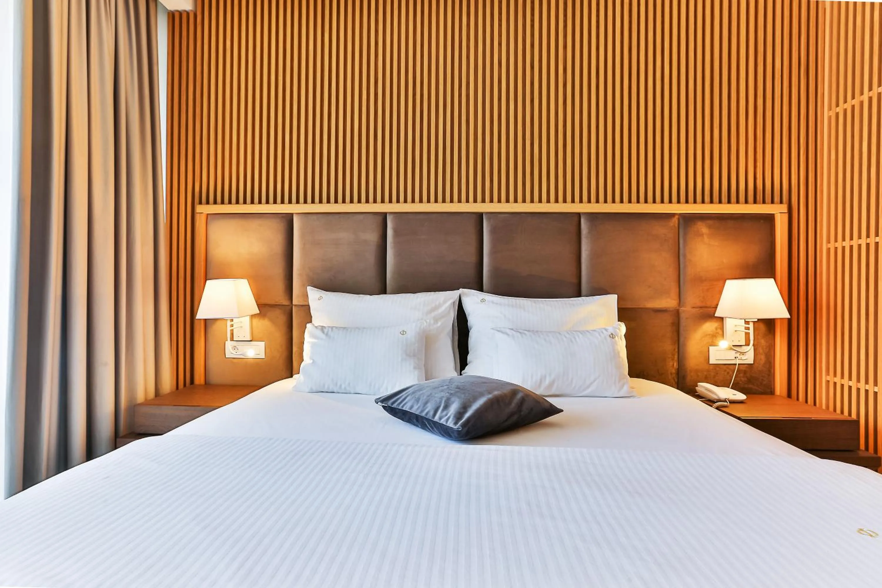 Bedroom, Bed in Hotel Fagus by Aycon