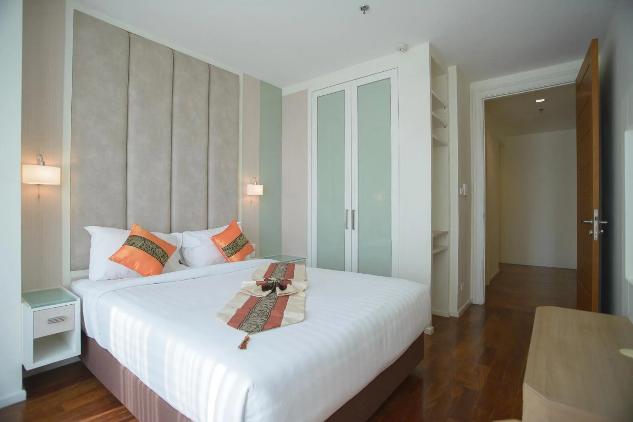 Bed in GM Serviced Apartment