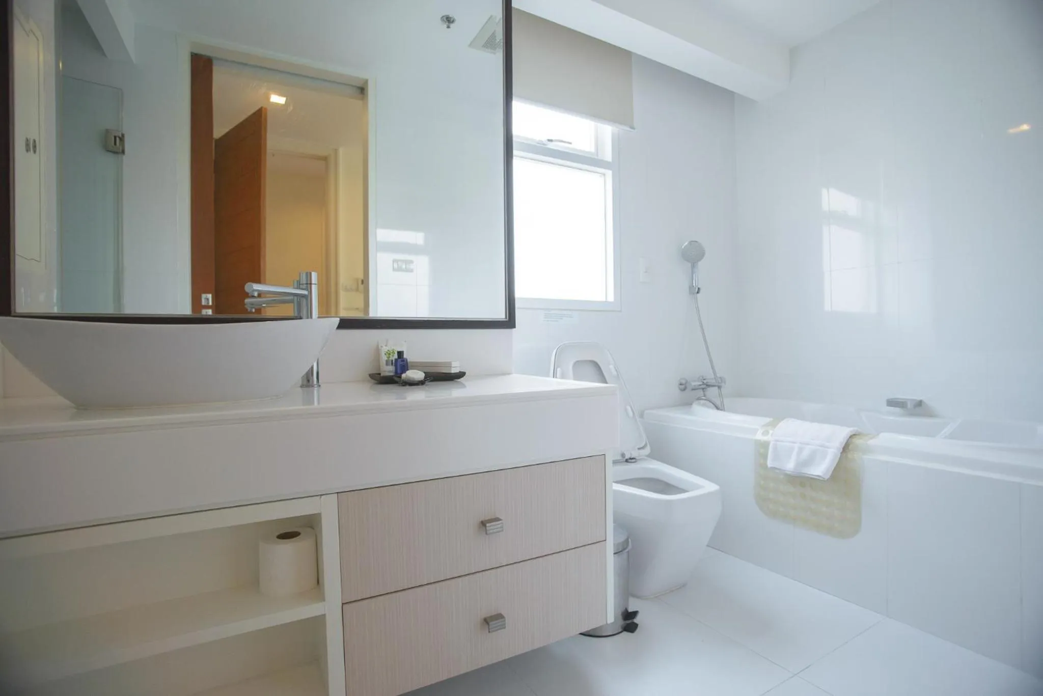 Shower in GM Serviced Apartment