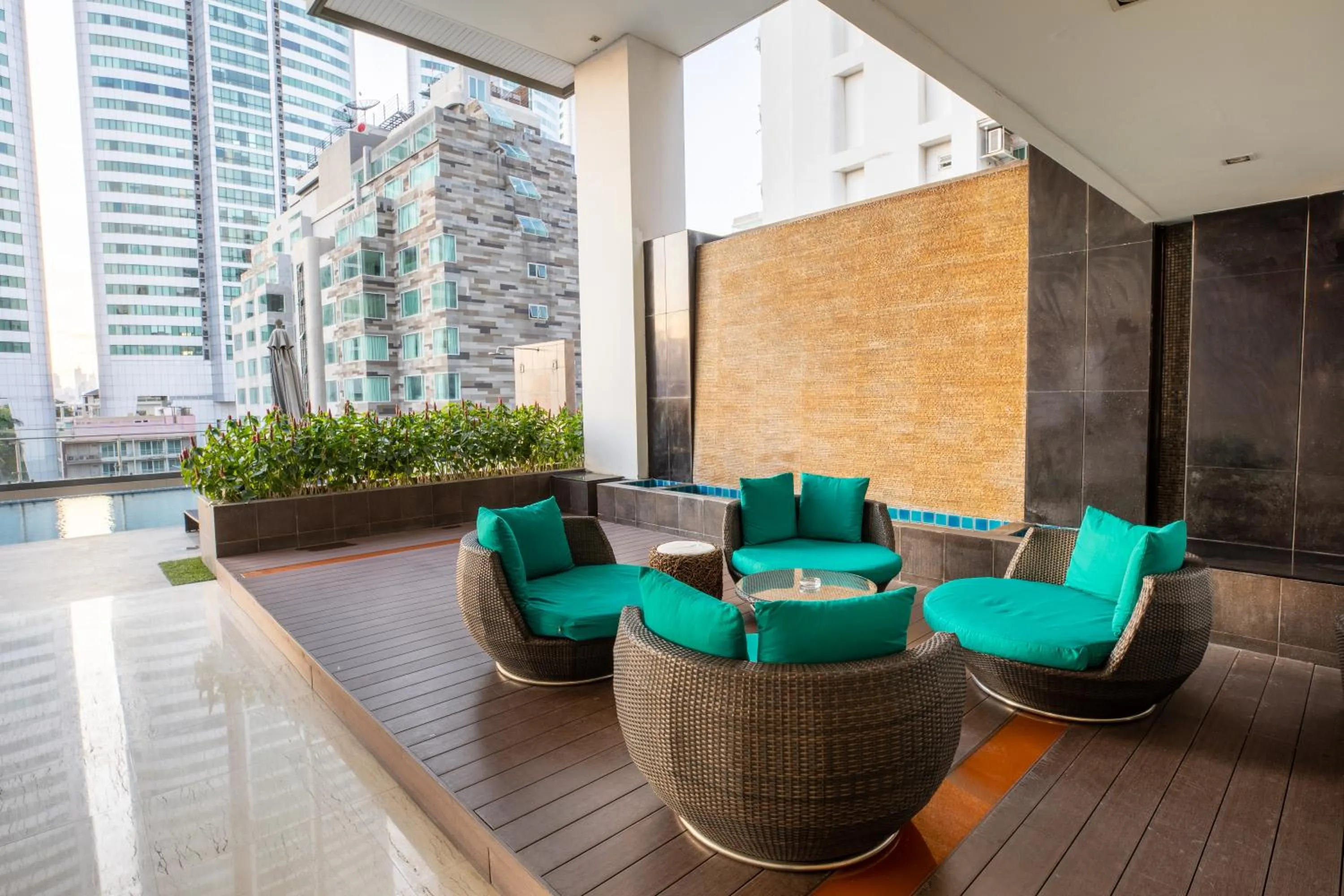 Swimming pool in GM Serviced Apartment