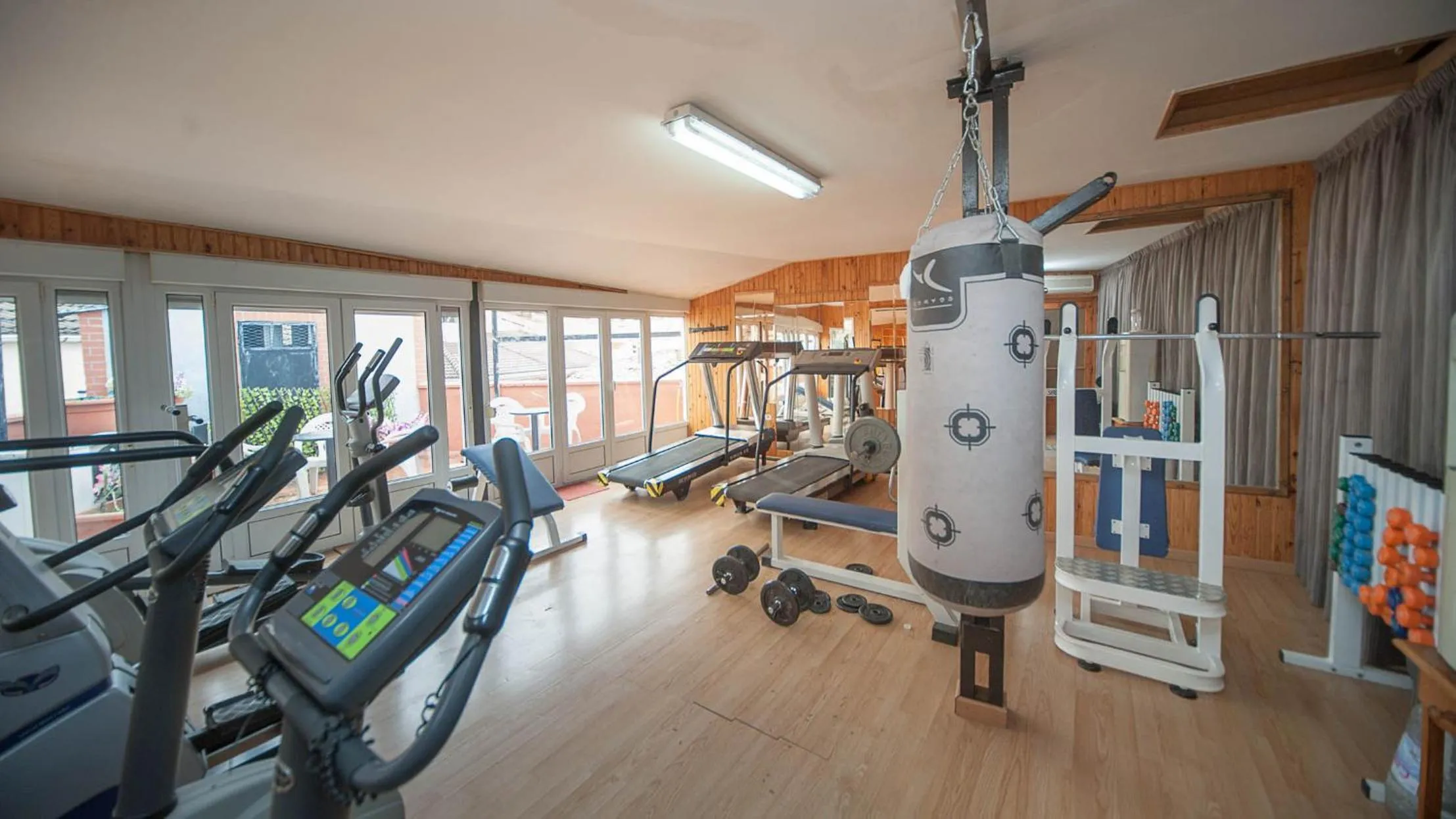 Fitness centre/facilities in Hotel Mur