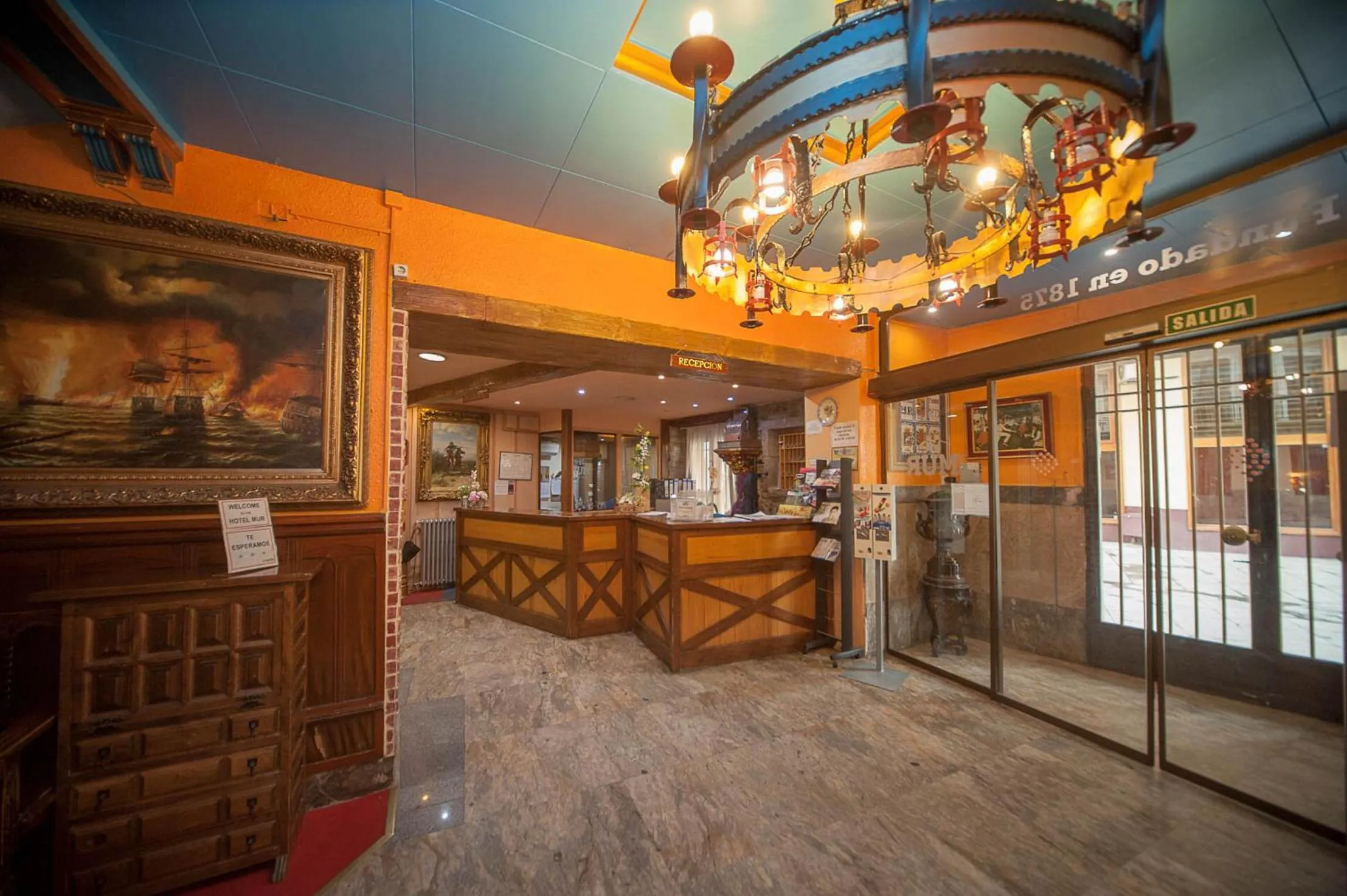 Lobby or reception in Hotel Mur