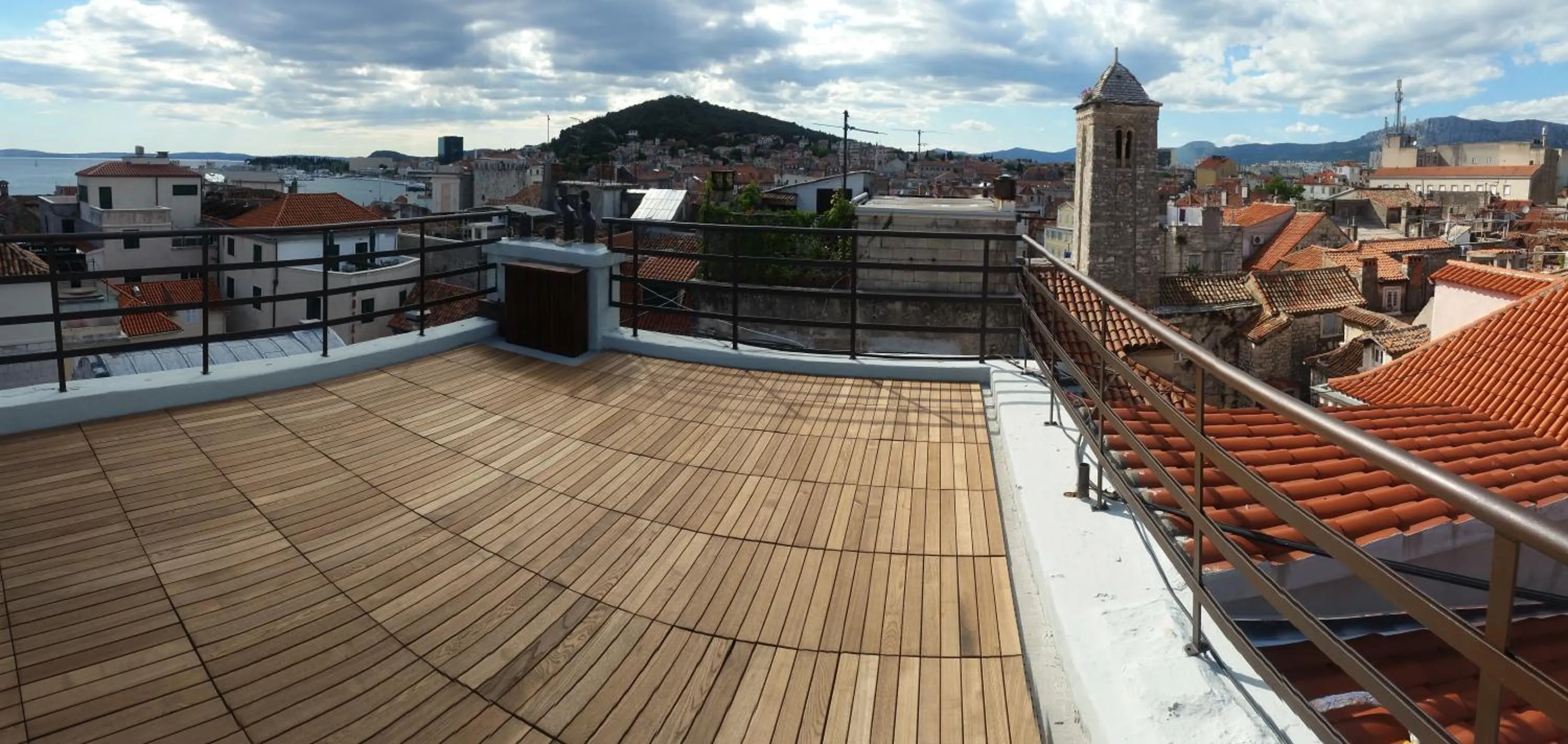 Balcony/Terrace in Banica Apartments & Rooms