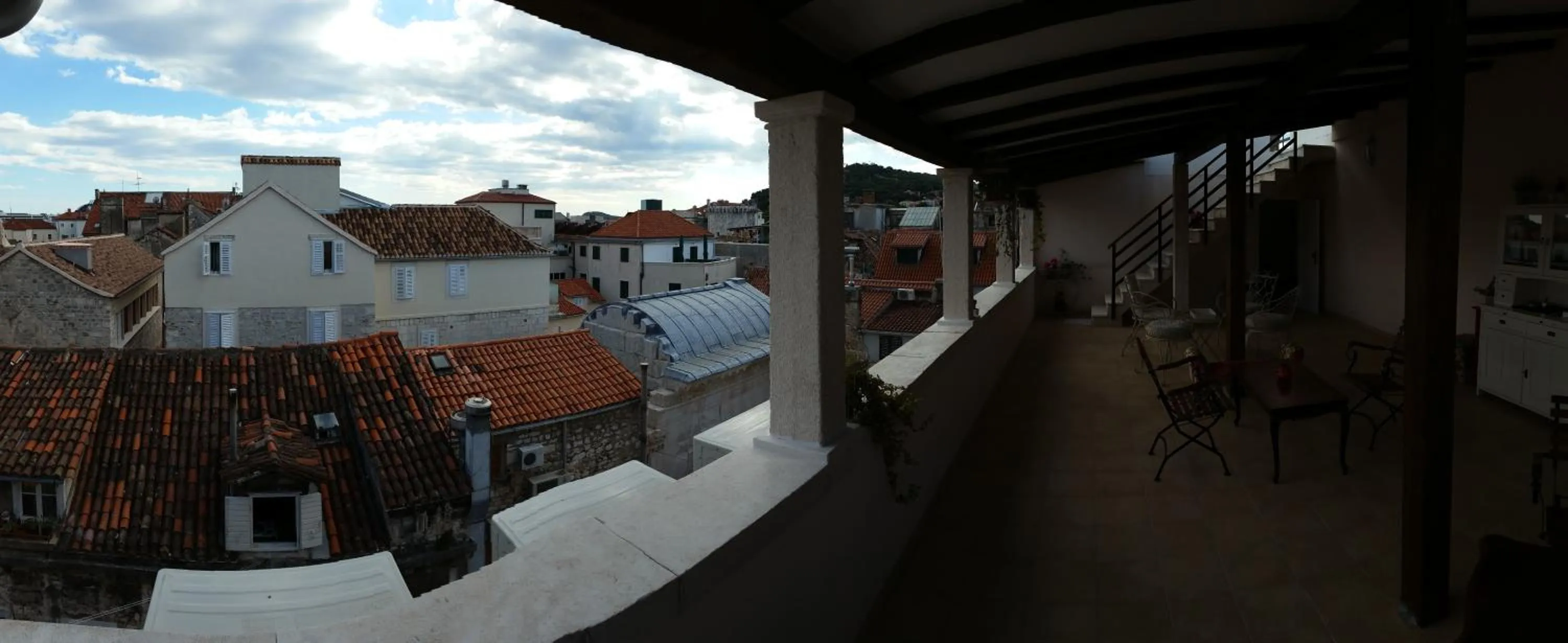 Balcony/Terrace in Banica Apartments & Rooms