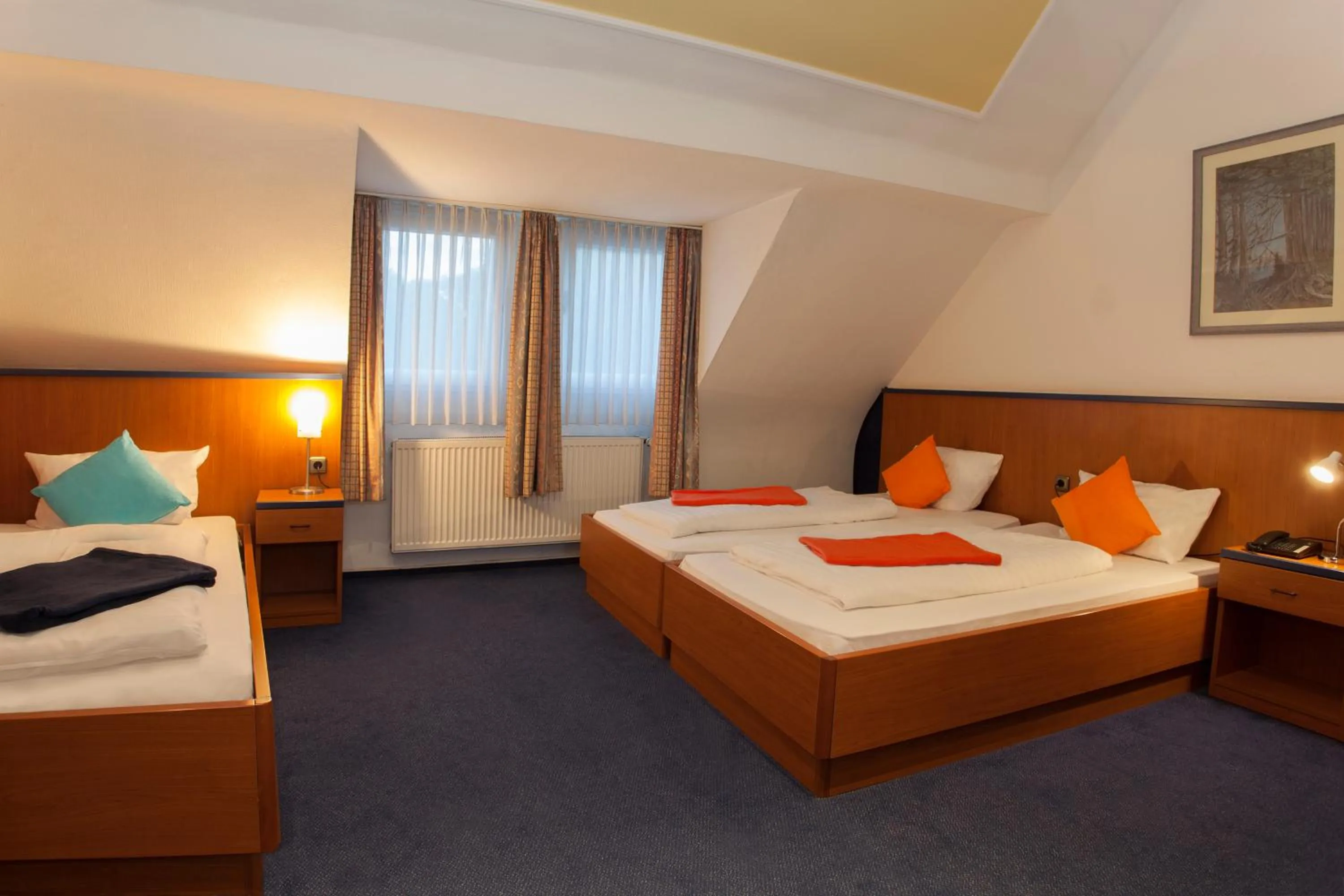 Bed in Hotel Celina Niederrheinischer Hof