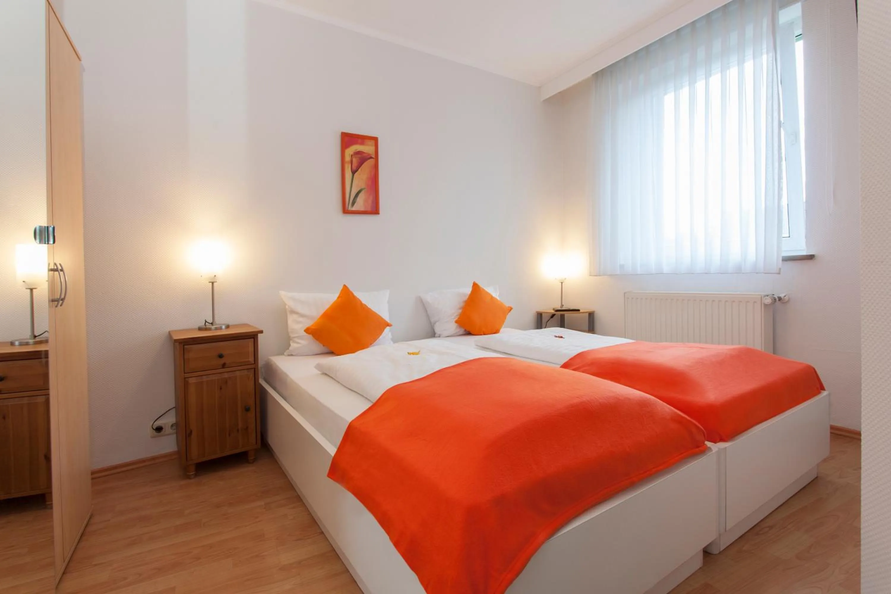 Bed in Hotel Celina Niederrheinischer Hof