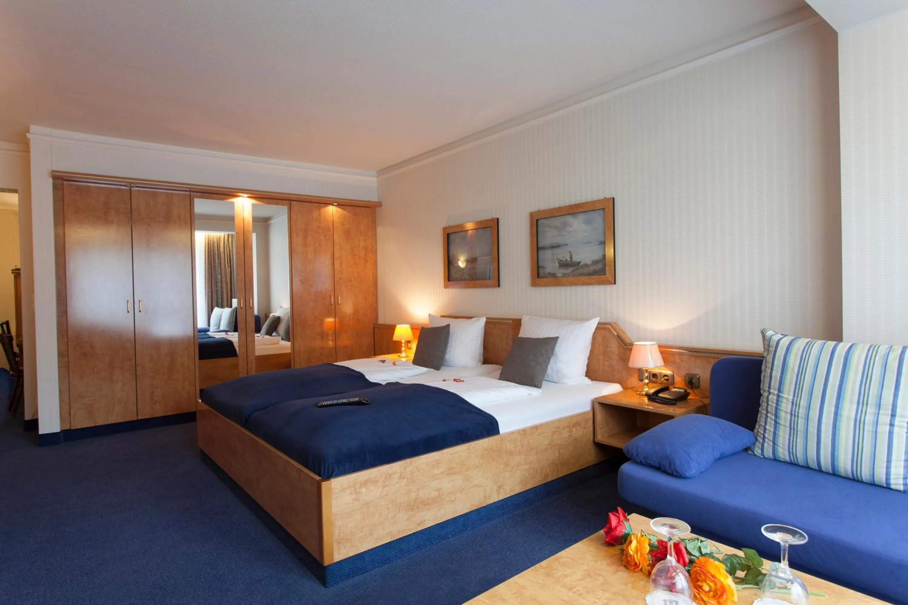 Bed in Hotel Celina Niederrheinischer Hof