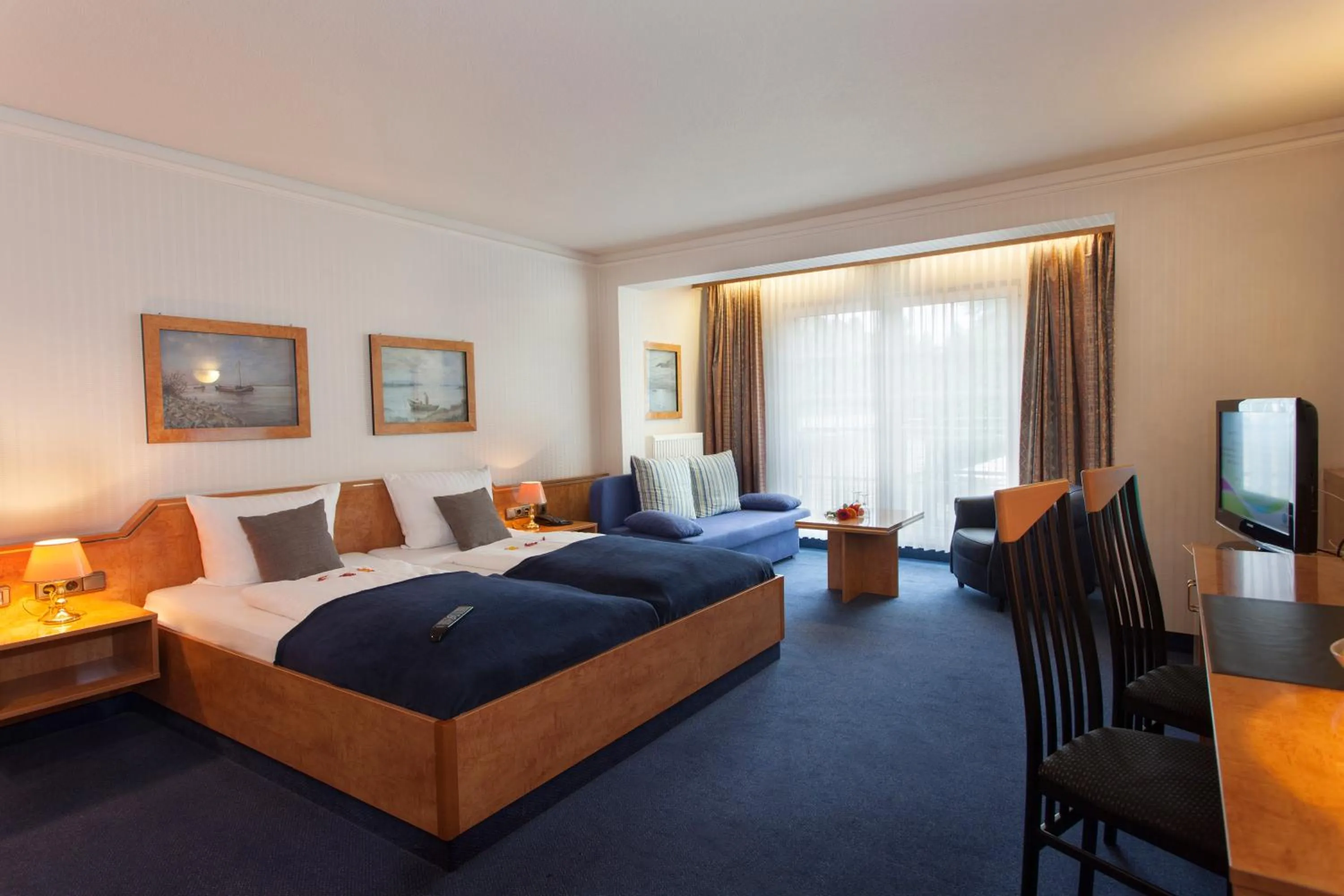 Bed in Hotel Celina Niederrheinischer Hof