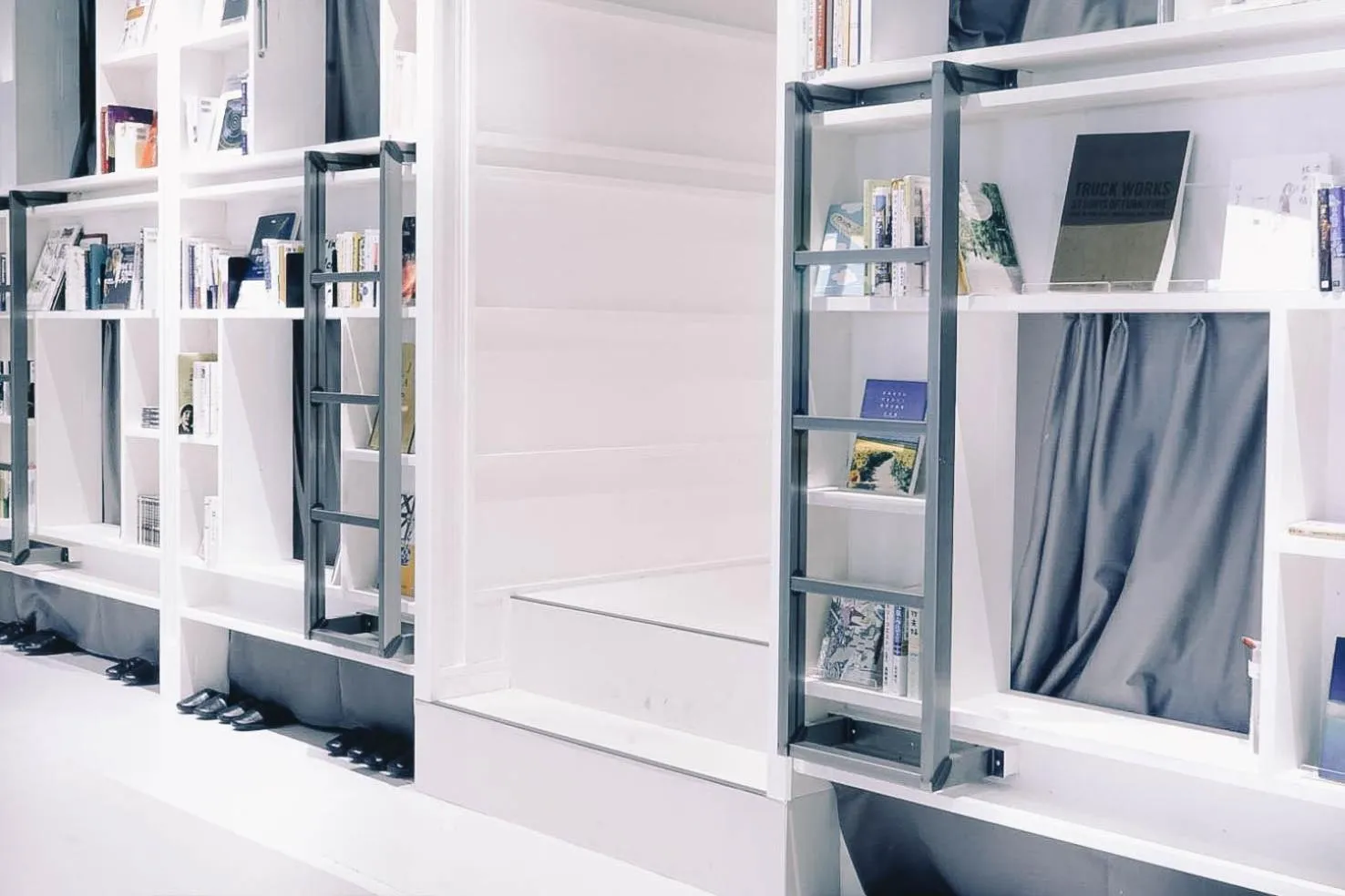 Communal lounge/ TV room in BOOK AND BED TOKYO Shinsaibashi