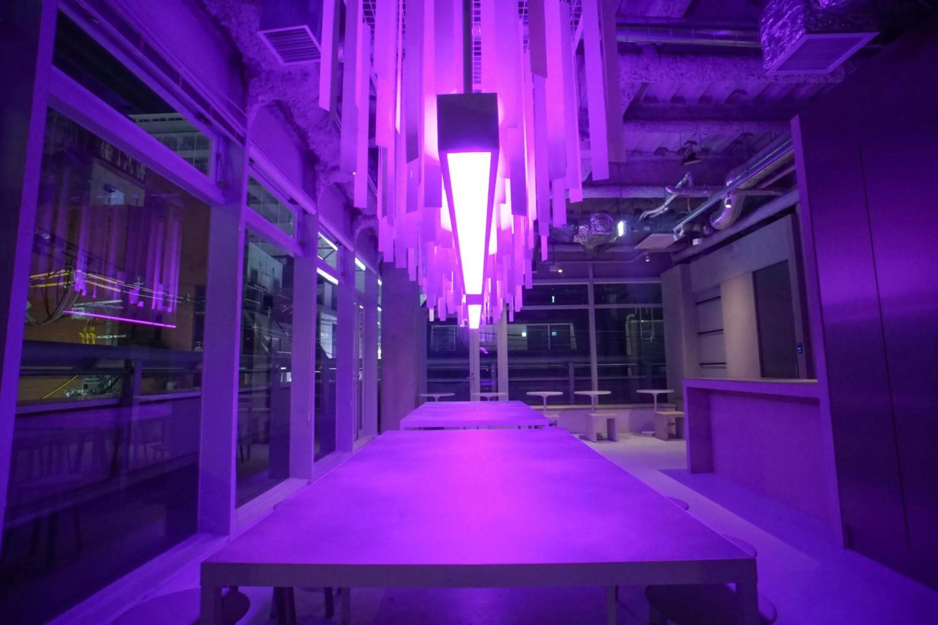 Lounge or bar in BOOK AND BED TOKYO Shinsaibashi