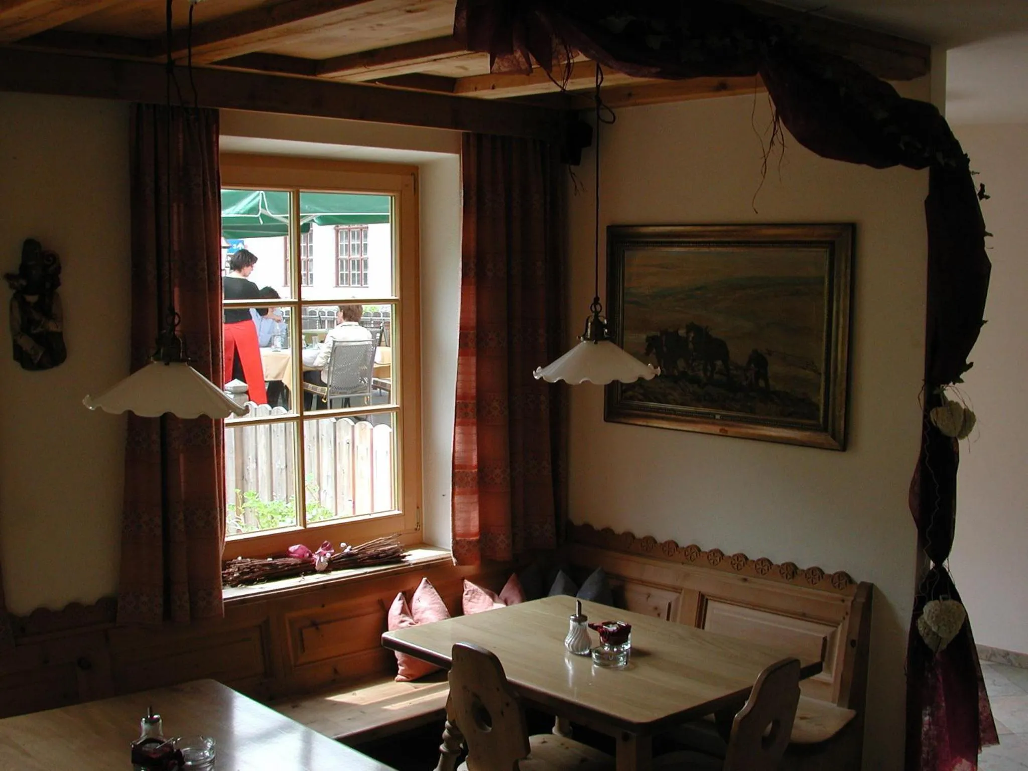 View (from property/room) in Hotel Gomagoierhof