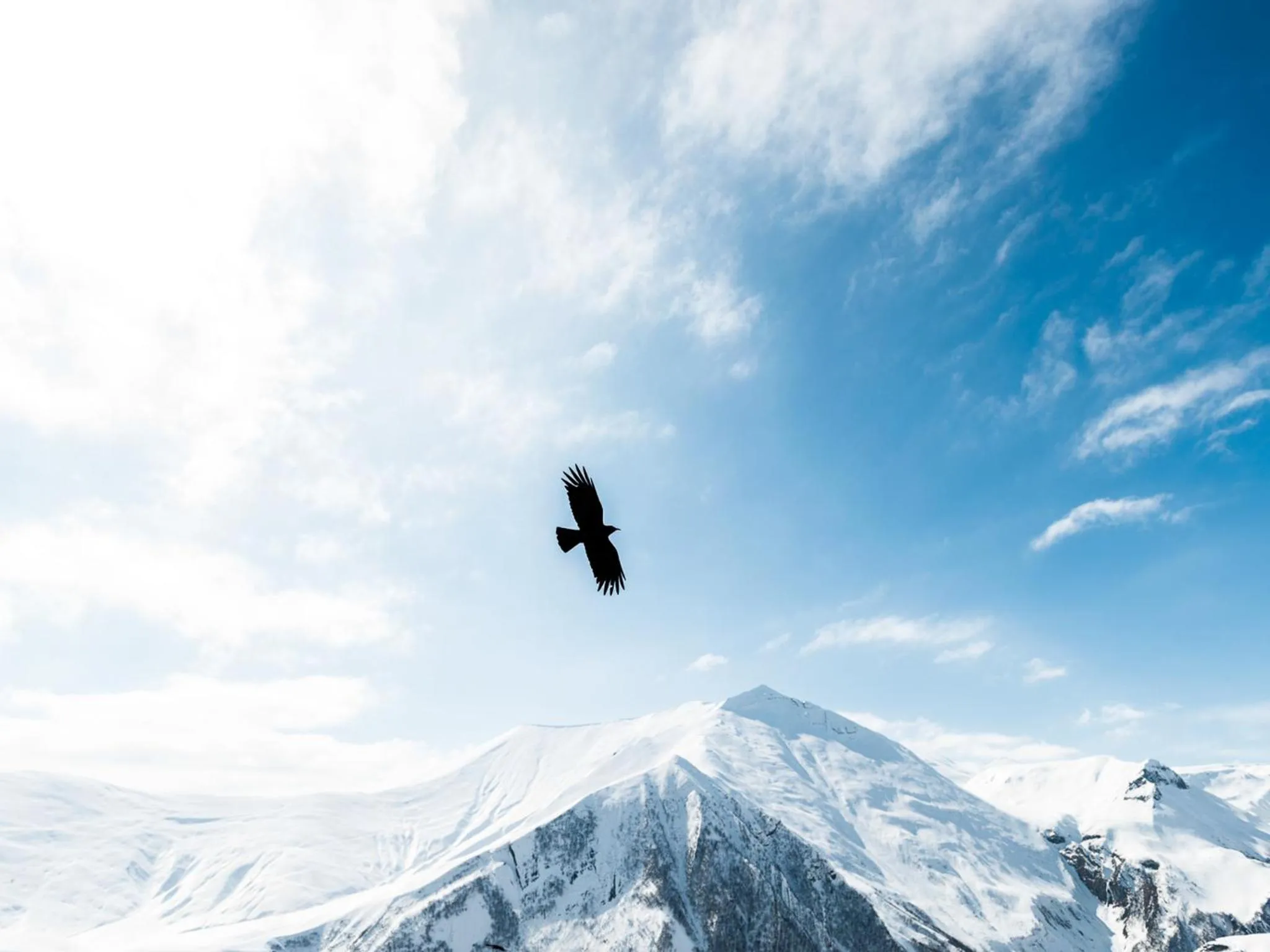 Mountain view in Rooms Hotel Kazbegi