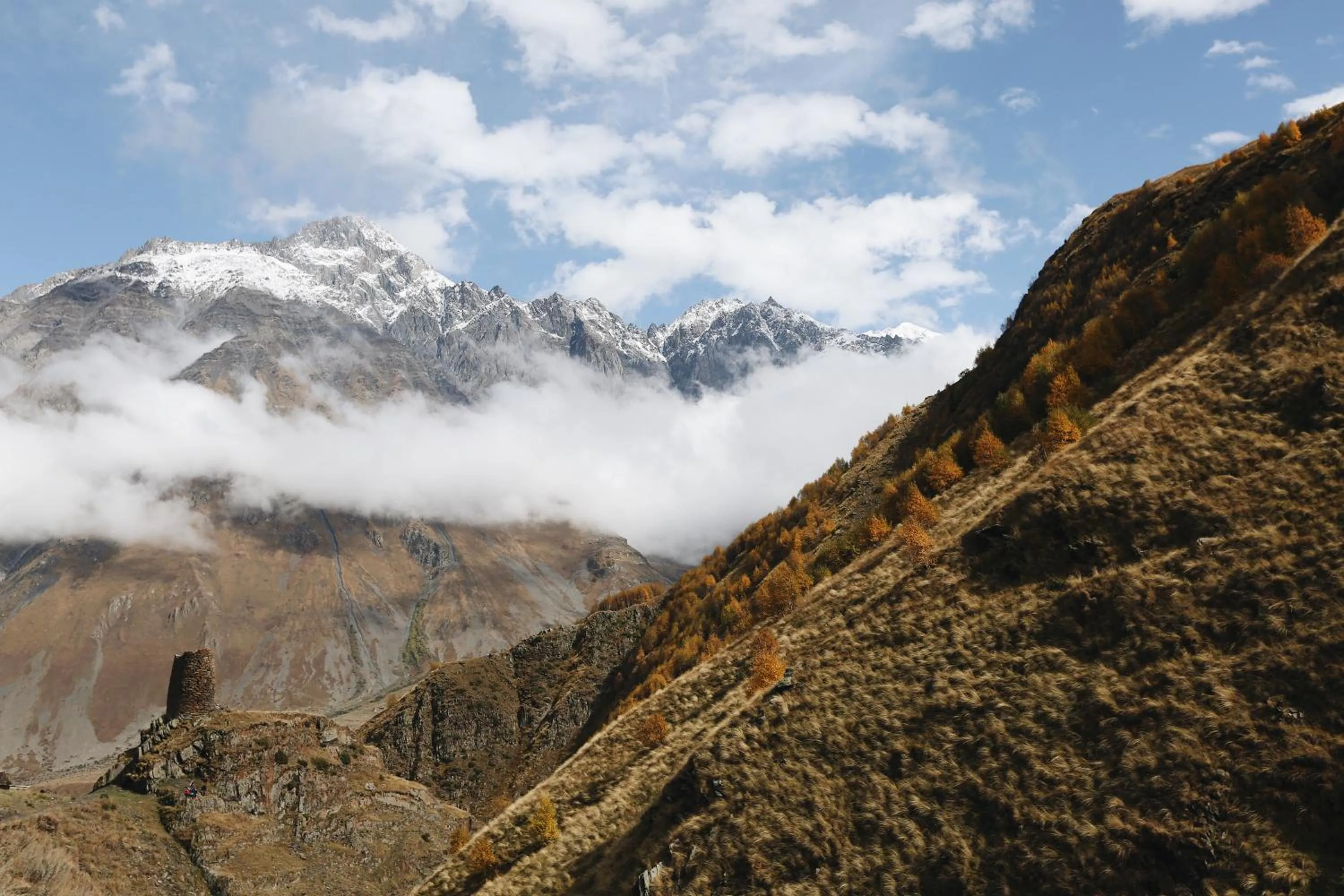 Natural landscape in Rooms Hotel Kazbegi
