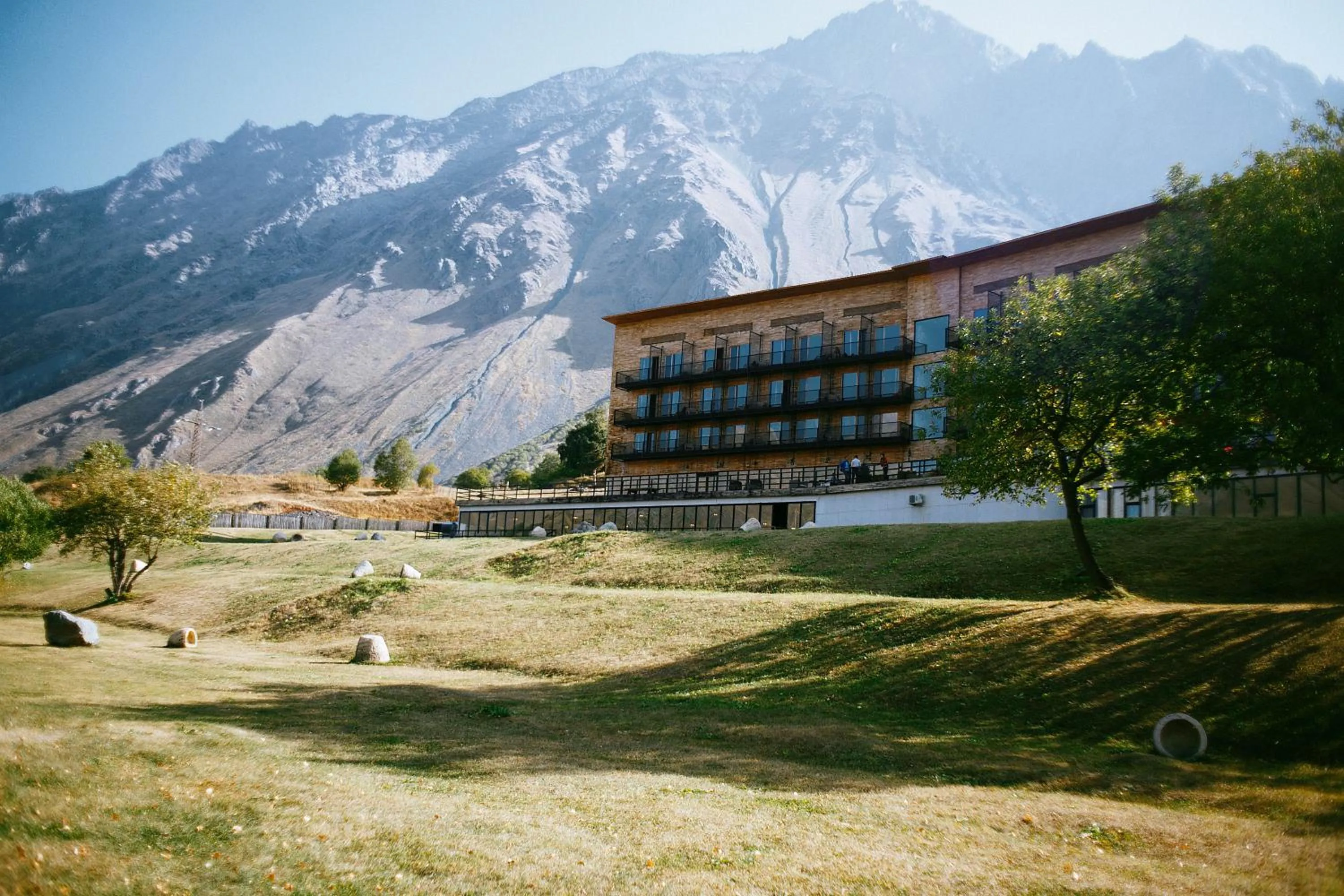 Property building in Rooms Hotel Kazbegi