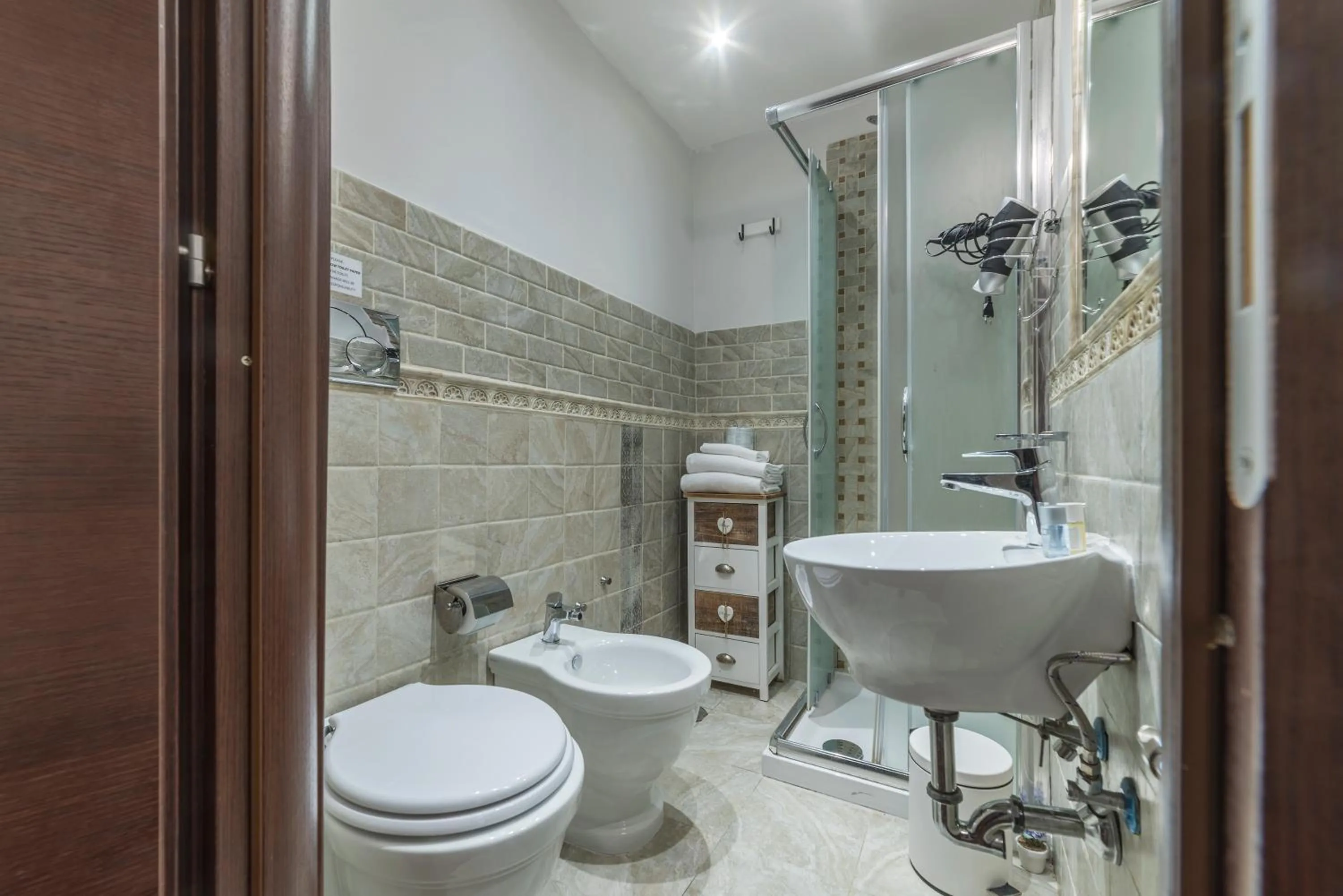 Bathroom in Residenza Sistina