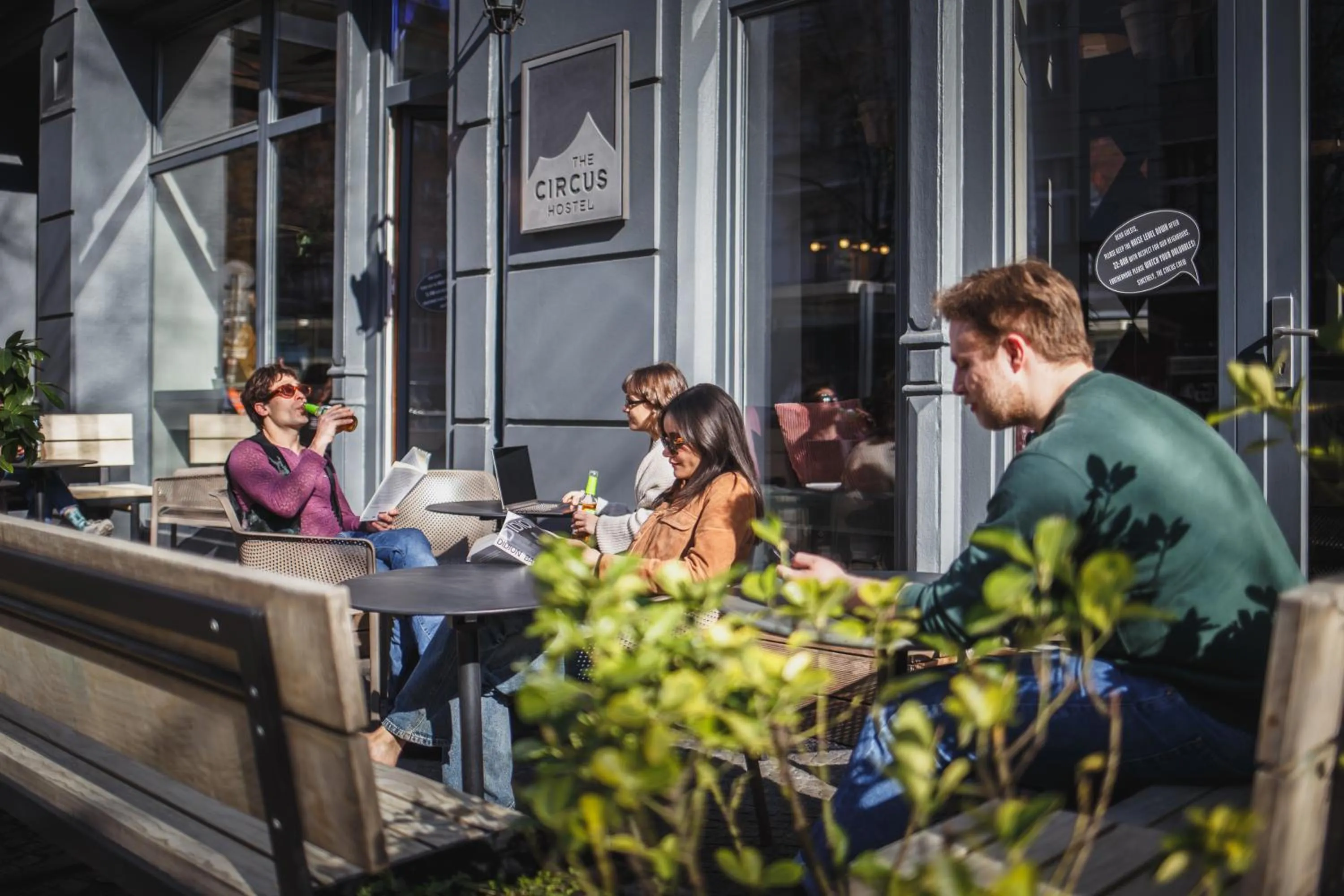 Property building in The Circus Hostel