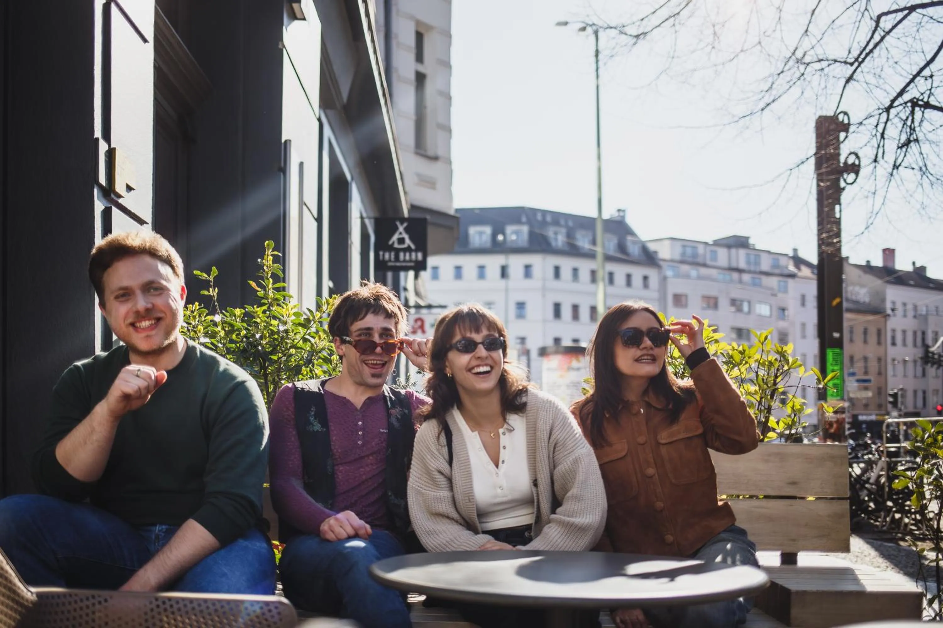 People in The Circus Hostel