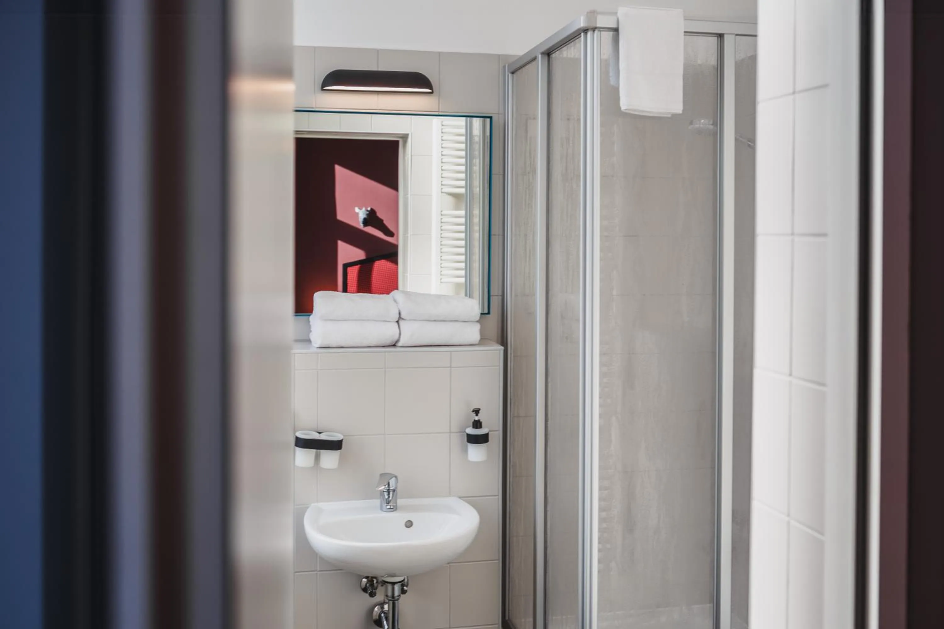 Shower in The Circus Hostel