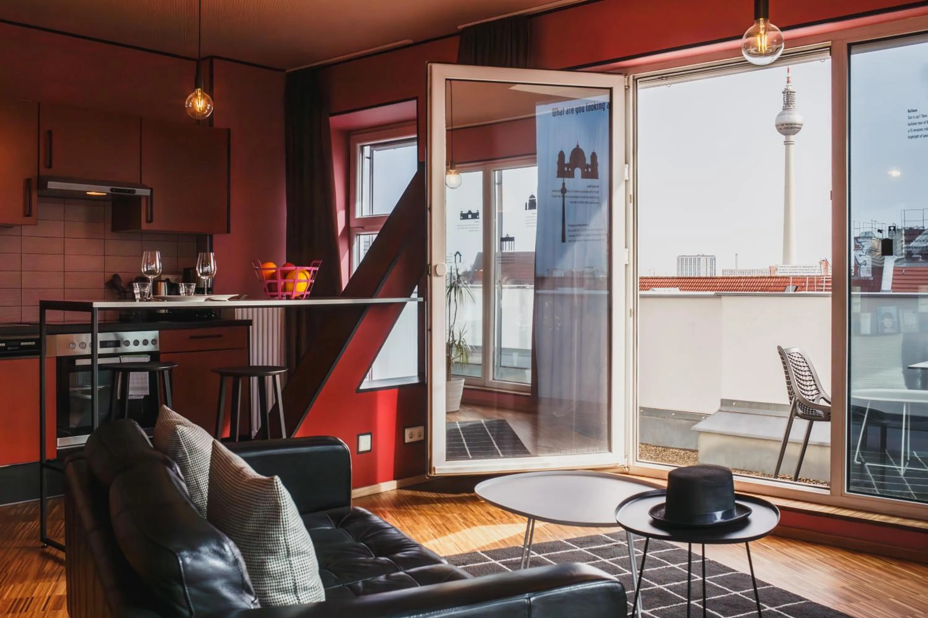 Balcony/Terrace in The Circus Hostel