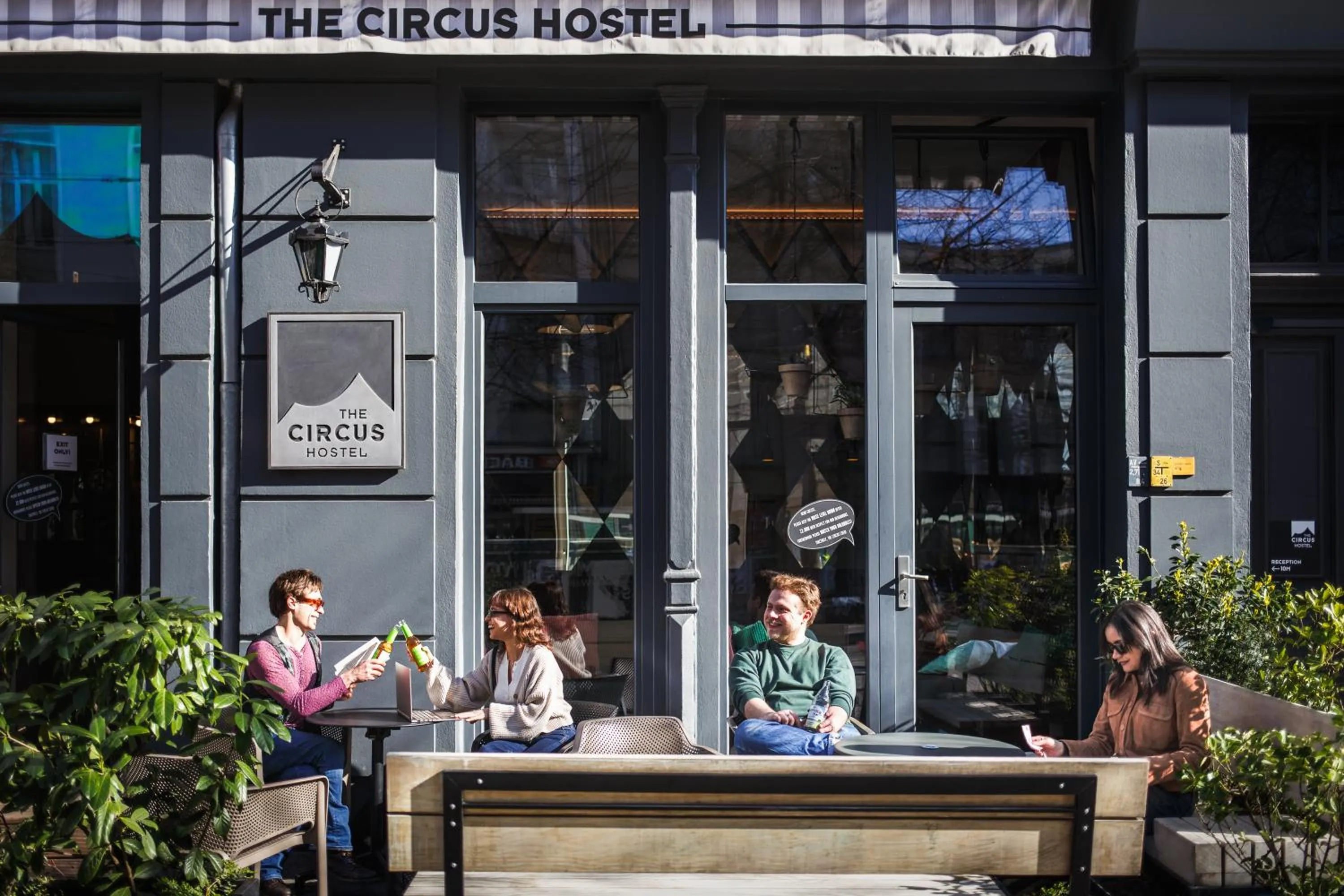 Property building in The Circus Hostel