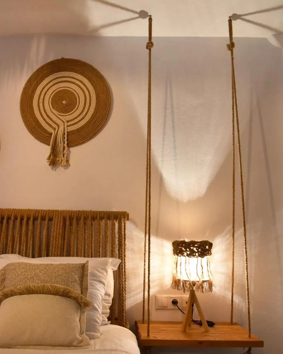 Decorative detail, Bed in Angelos Design Suites