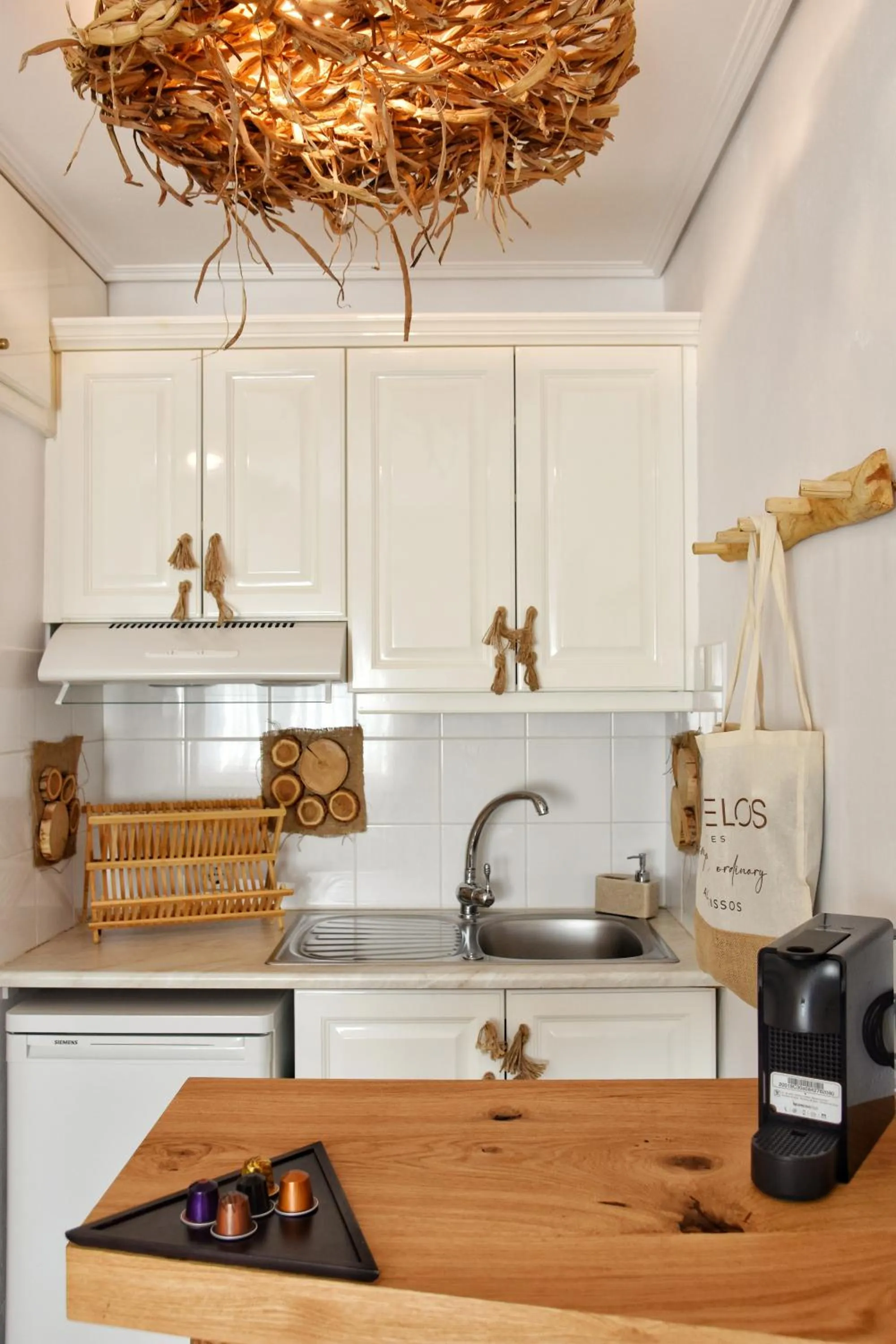 Kitchen or kitchenette in Angelos Design Suites