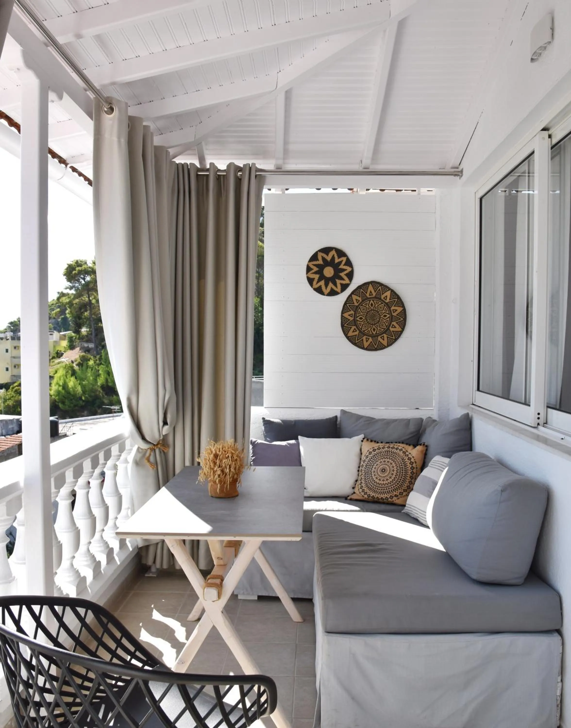 Balcony/Terrace in Angelos Design Suites