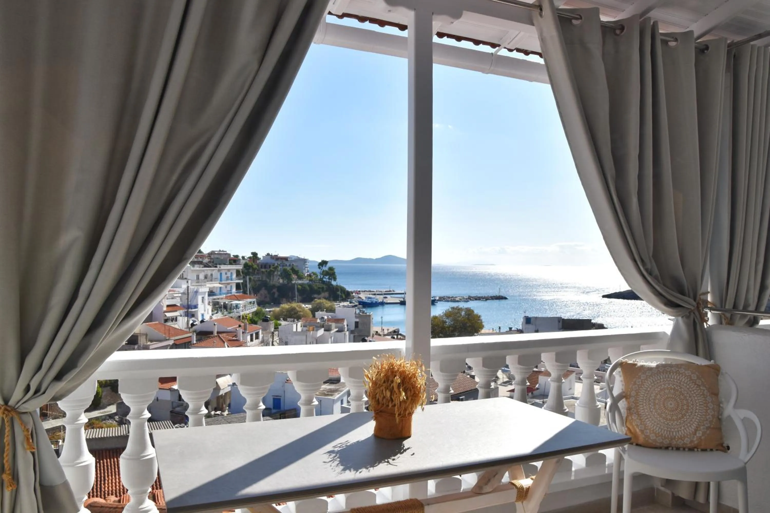 Balcony/Terrace in Angelos Design Suites