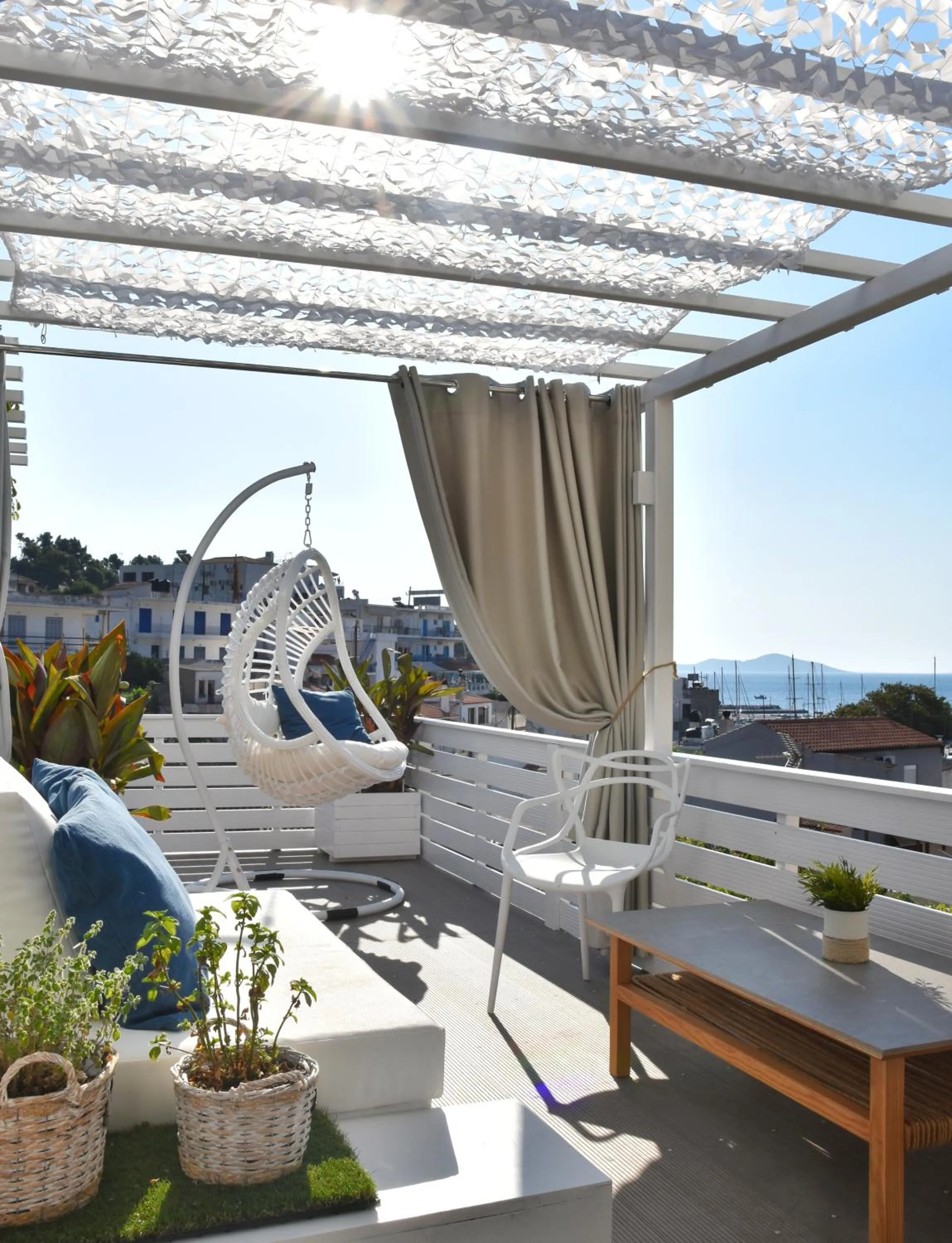 Balcony/Terrace in Angelos Design Suites