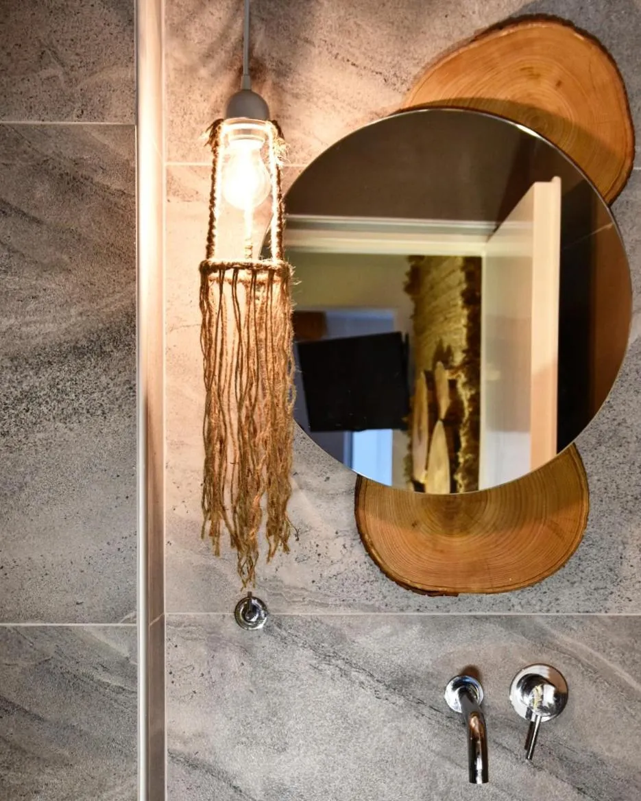 Bathroom in Angelos Design Suites