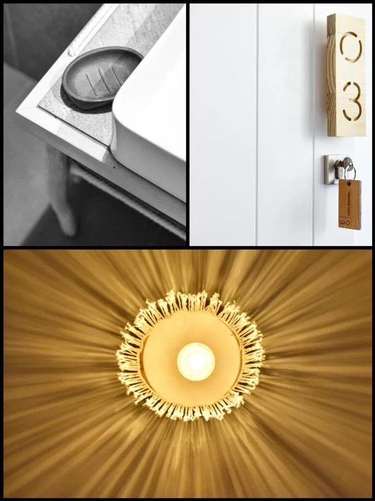 Decorative detail in Angelos Design Suites