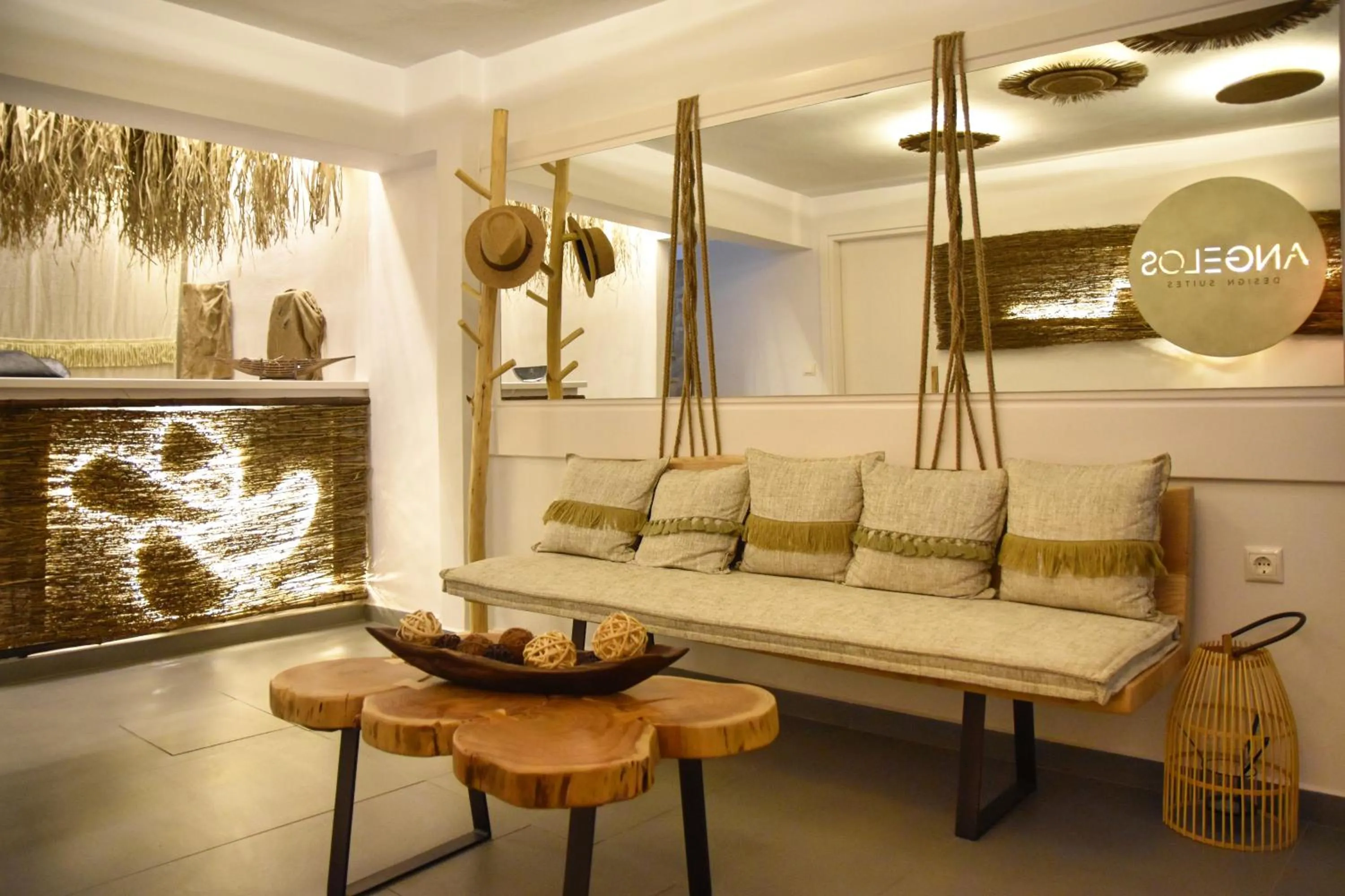 Lobby or reception in Angelos Design Suites