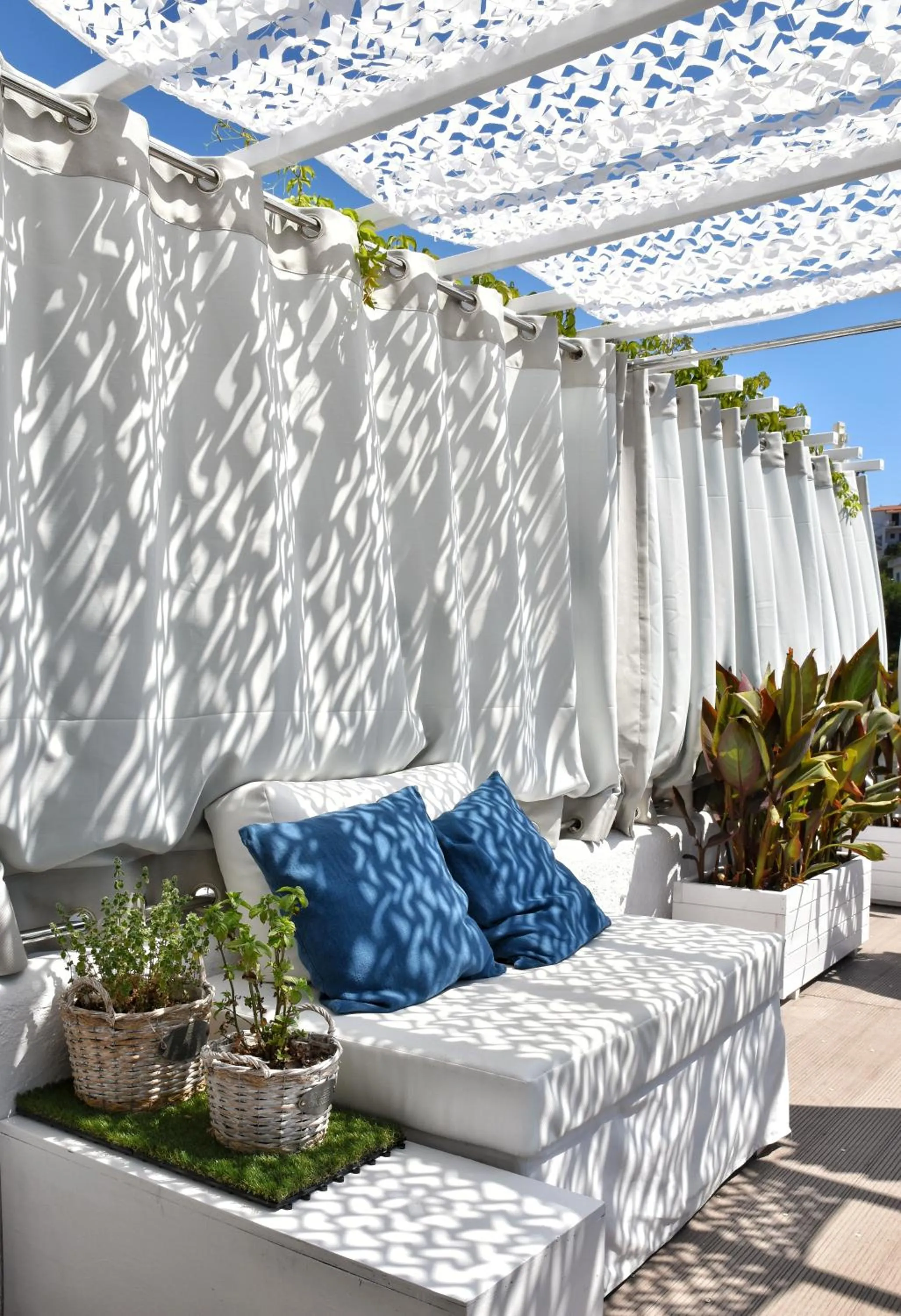 Balcony/Terrace in Angelos Design Suites