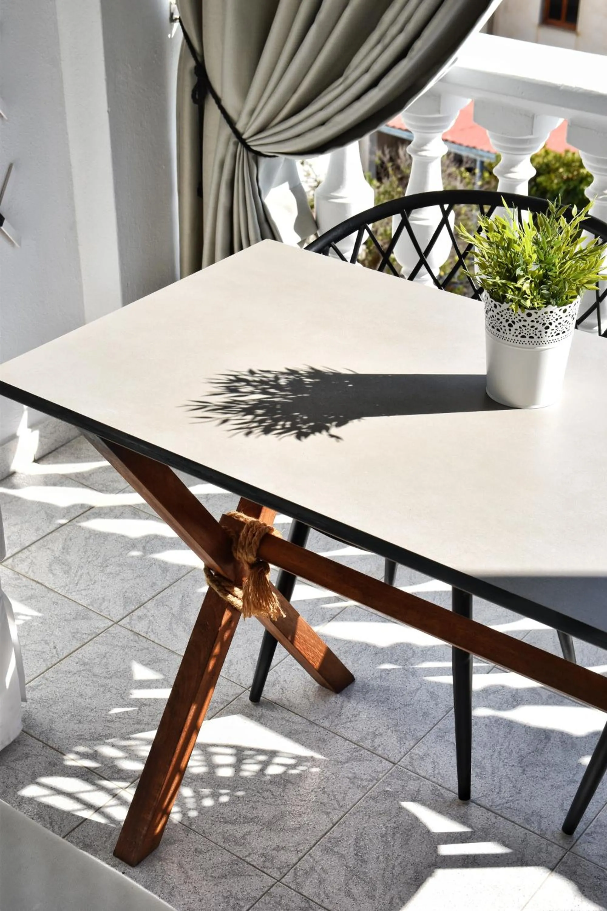 Balcony/Terrace in Angelos Design Suites