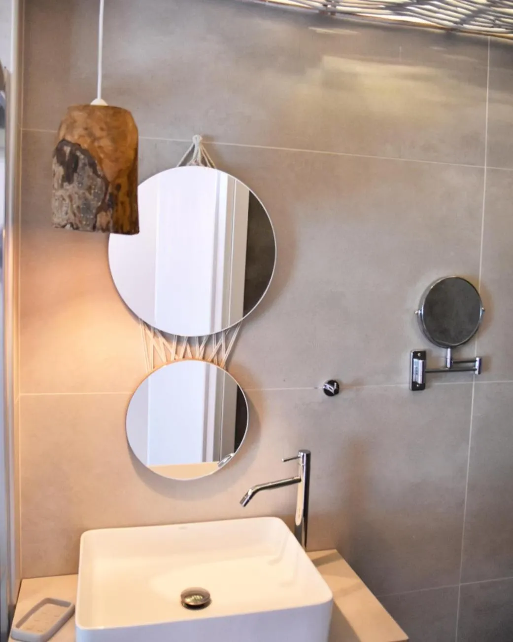 Bathroom in Angelos Design Suites