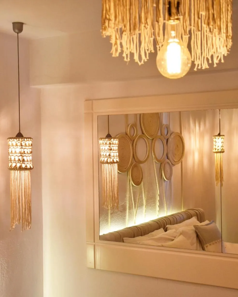 Bedroom in Angelos Design Suites