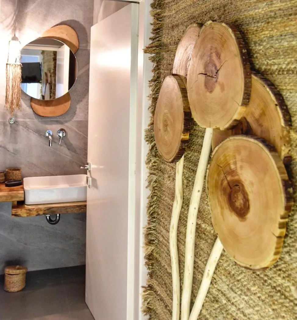 Bathroom in Angelos Design Suites