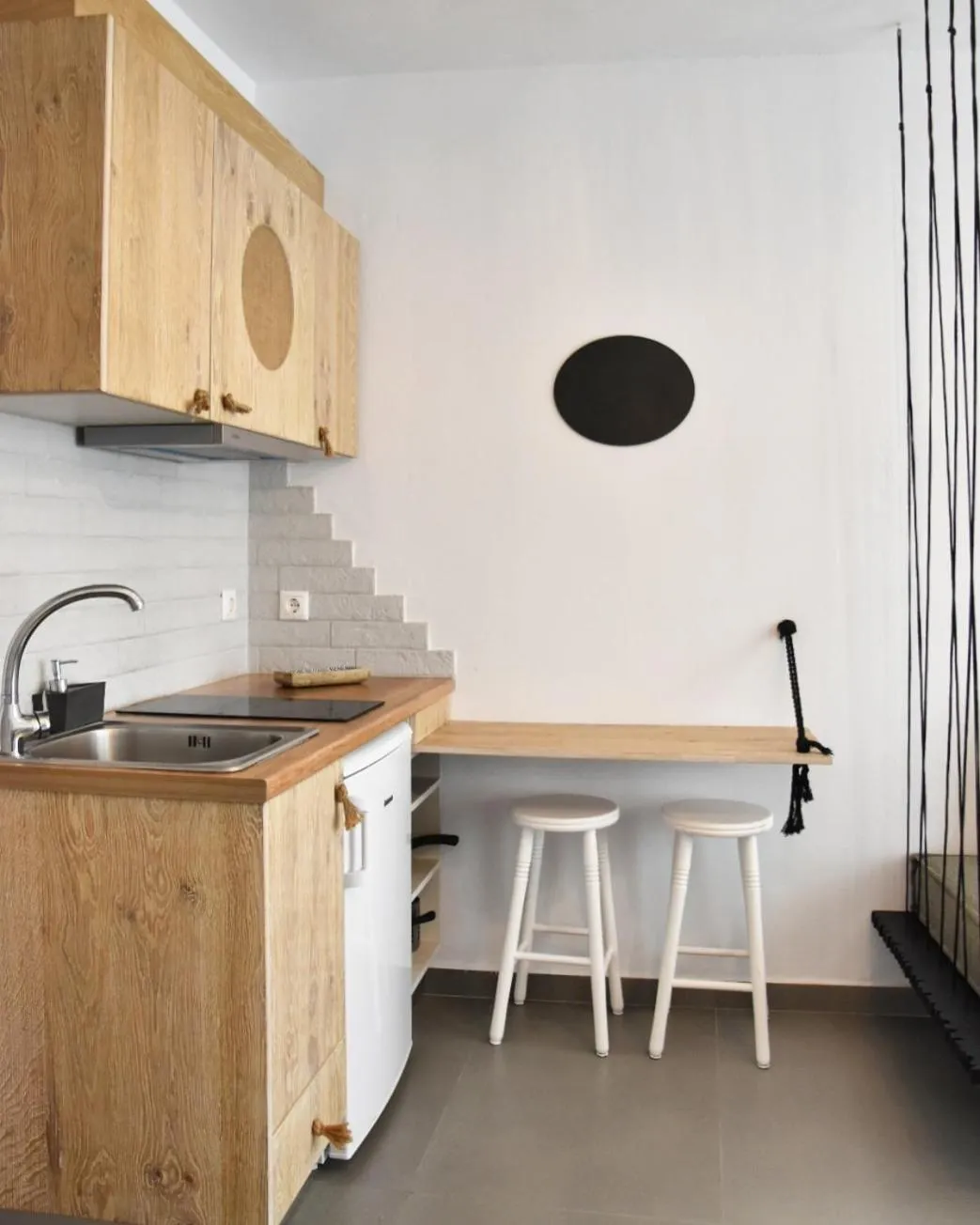 Kitchen or kitchenette in Angelos Design Suites