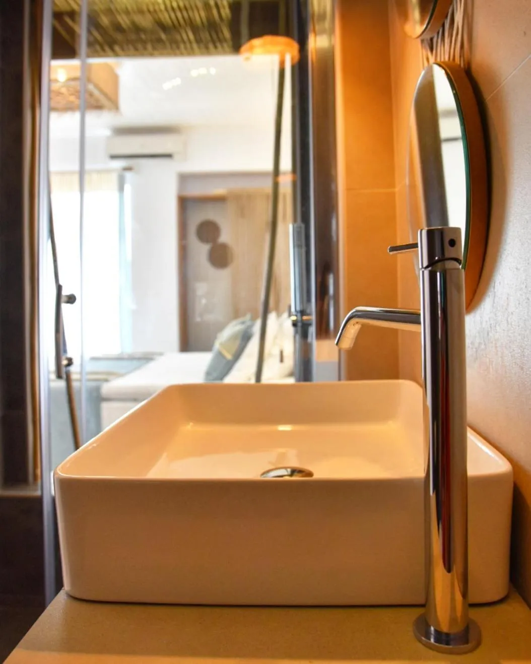 Bathroom in Angelos Design Suites