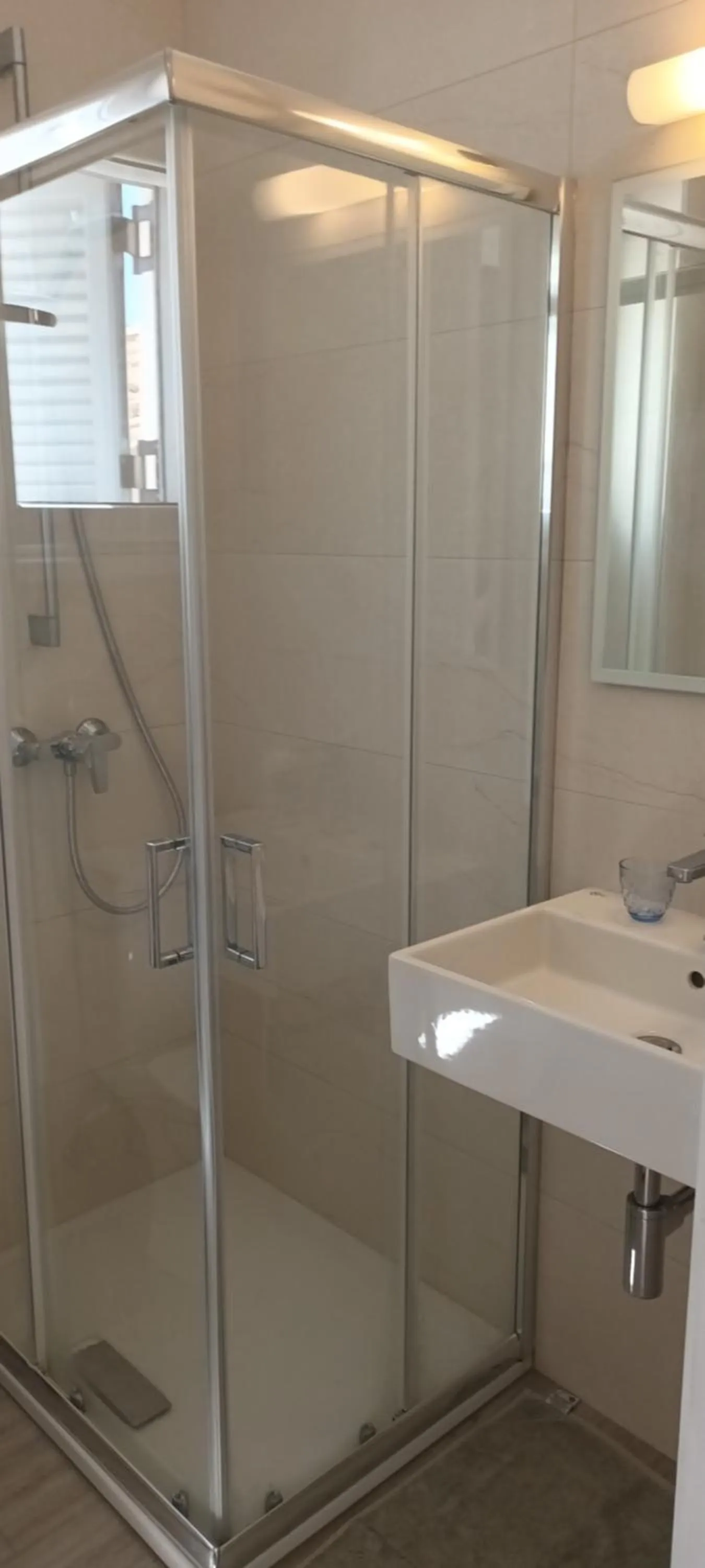 Shower in Dimitra Apartments G