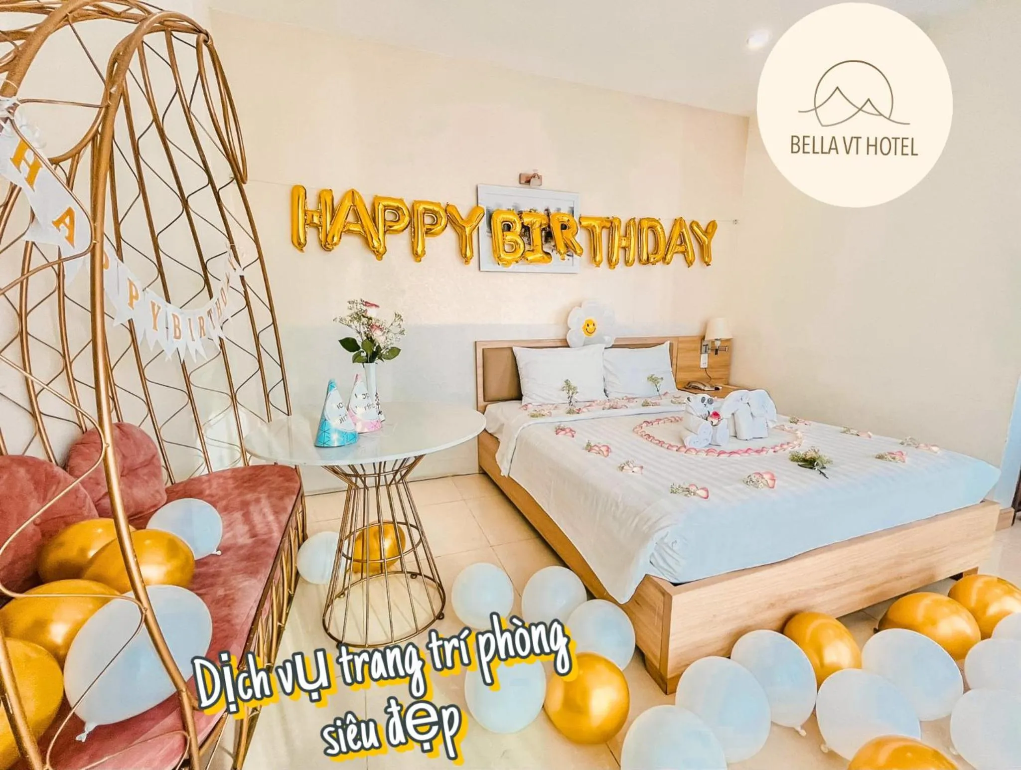 Photo of the whole room, Bed in BELLA VT HOTEL