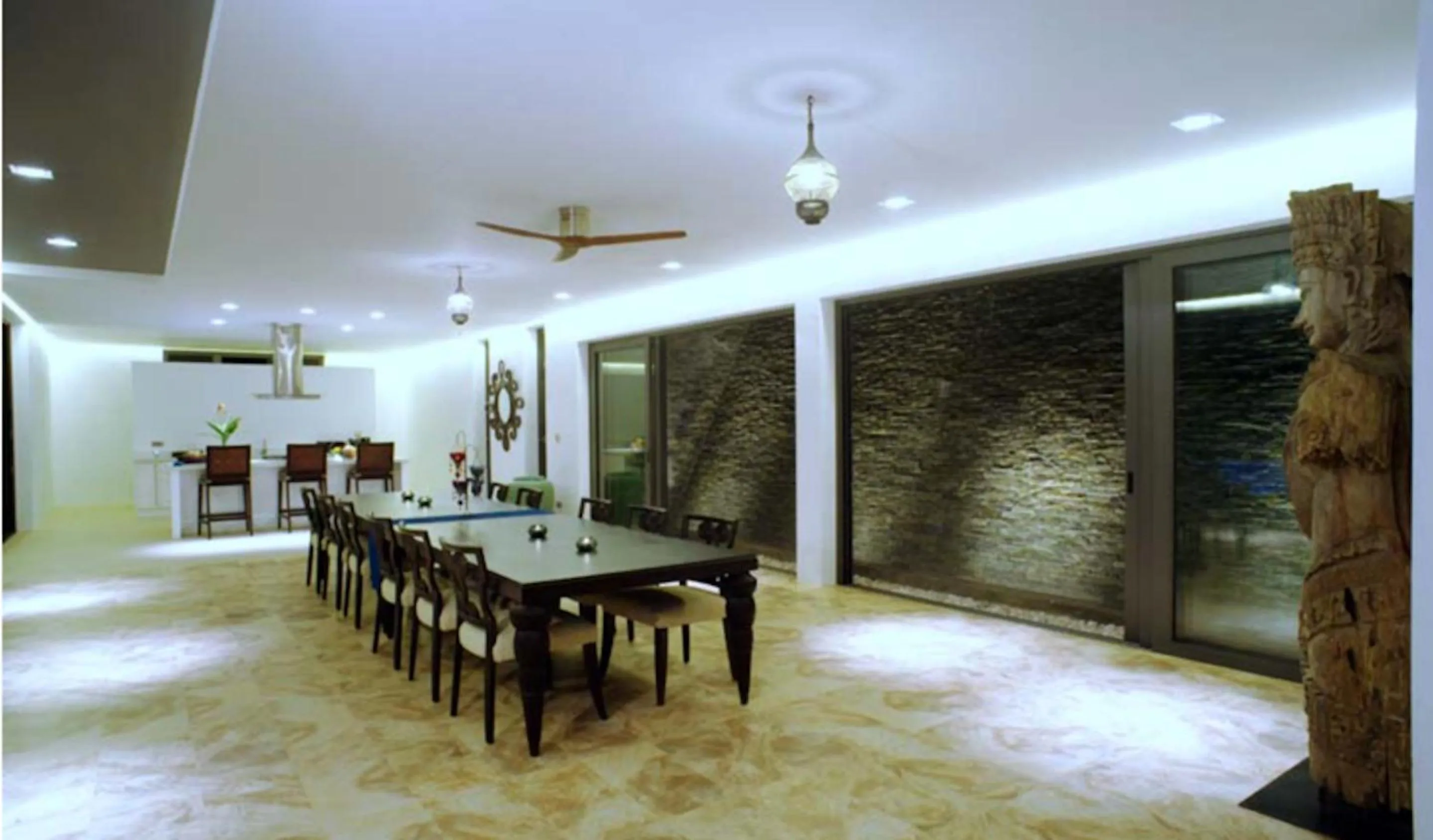 Dining area in 9 Bedroom Sea Blue View Villa - 5 Star with Staff SDV080A-By Samui Dream Villas