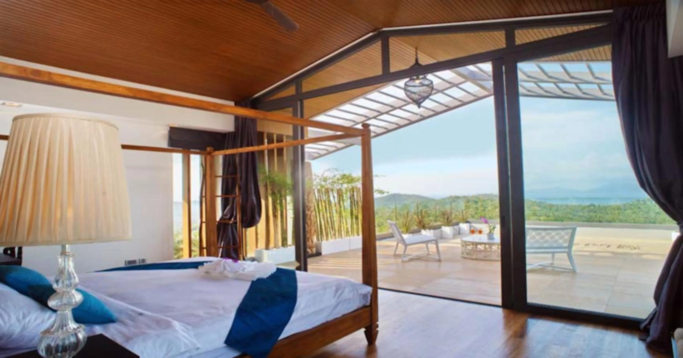 Bedroom in 9 Bedroom Sea Blue View Villa - 5 Star with Staff SDV080A-By Samui Dream Villas